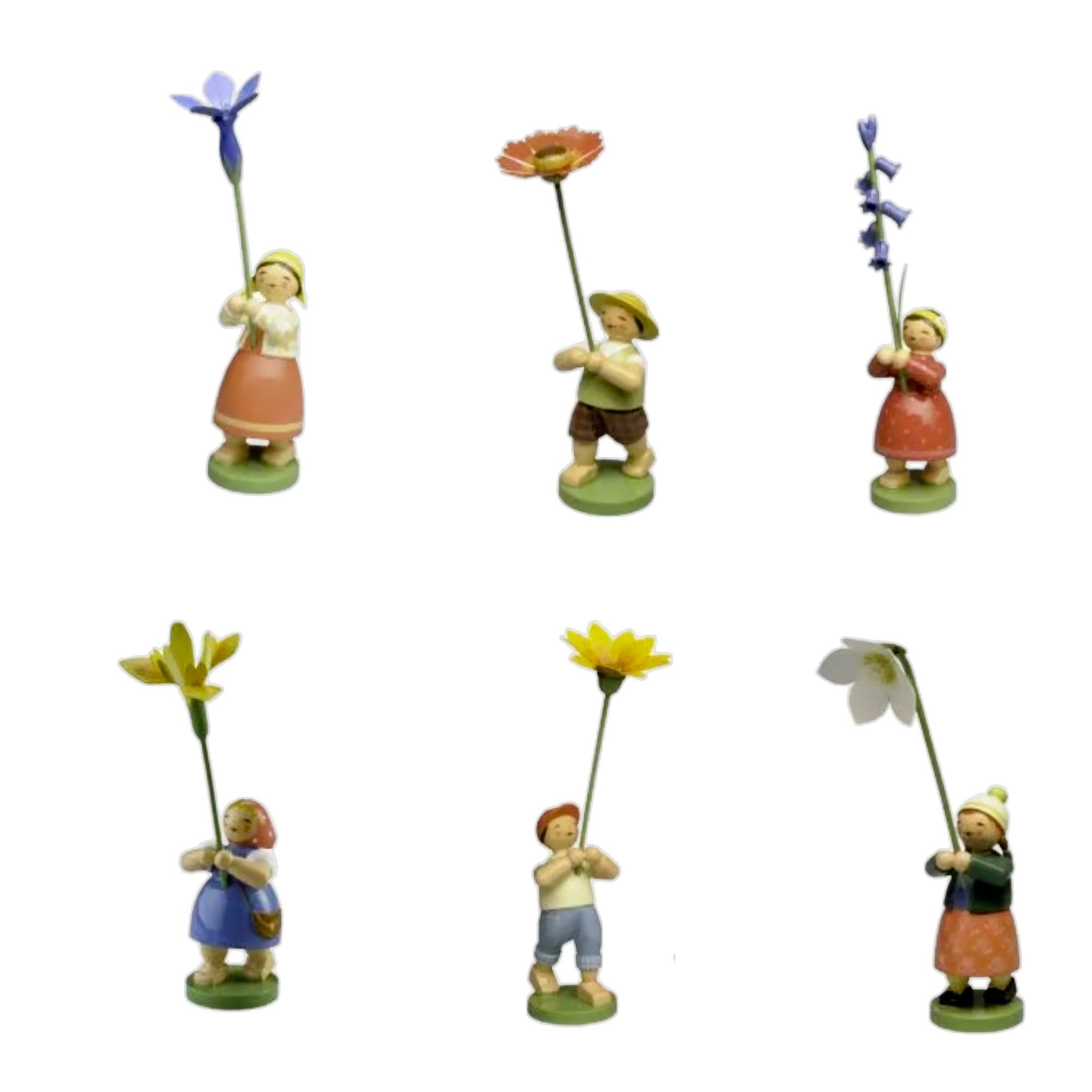 Wendt & Kühn Dekofigur Wendt & Kühn Blumenkinder, 6 Figuren