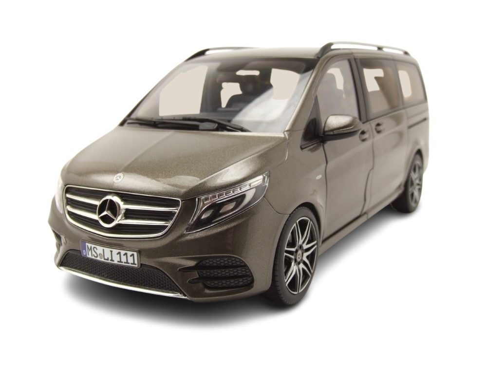 Norev Modellauto Mercedes V-Klasse AMG 2018 grau metallic, Maßstab 1:18