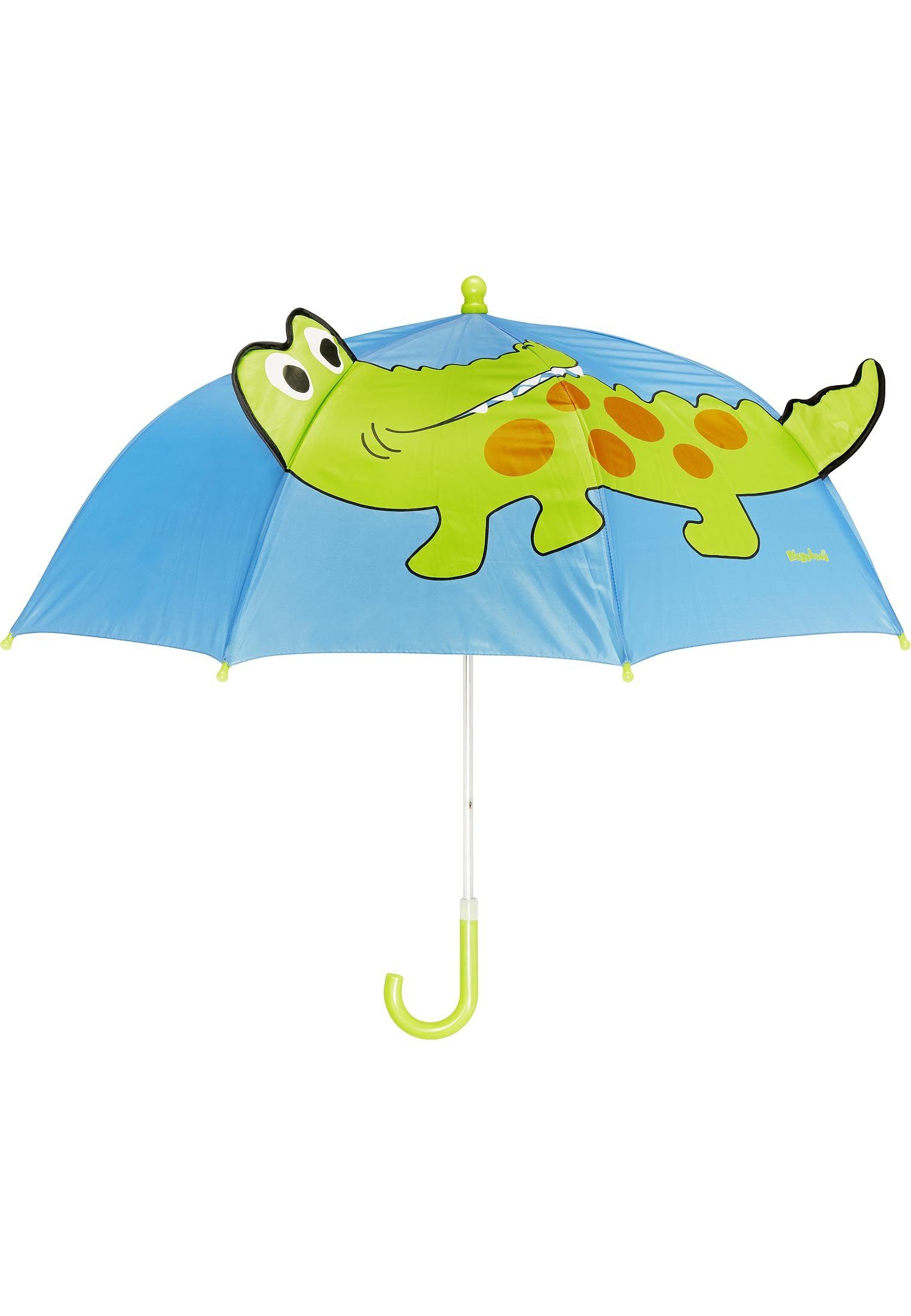 [Attraktiv] Playshoes Stockregenschirm Regenschirm Krokodil