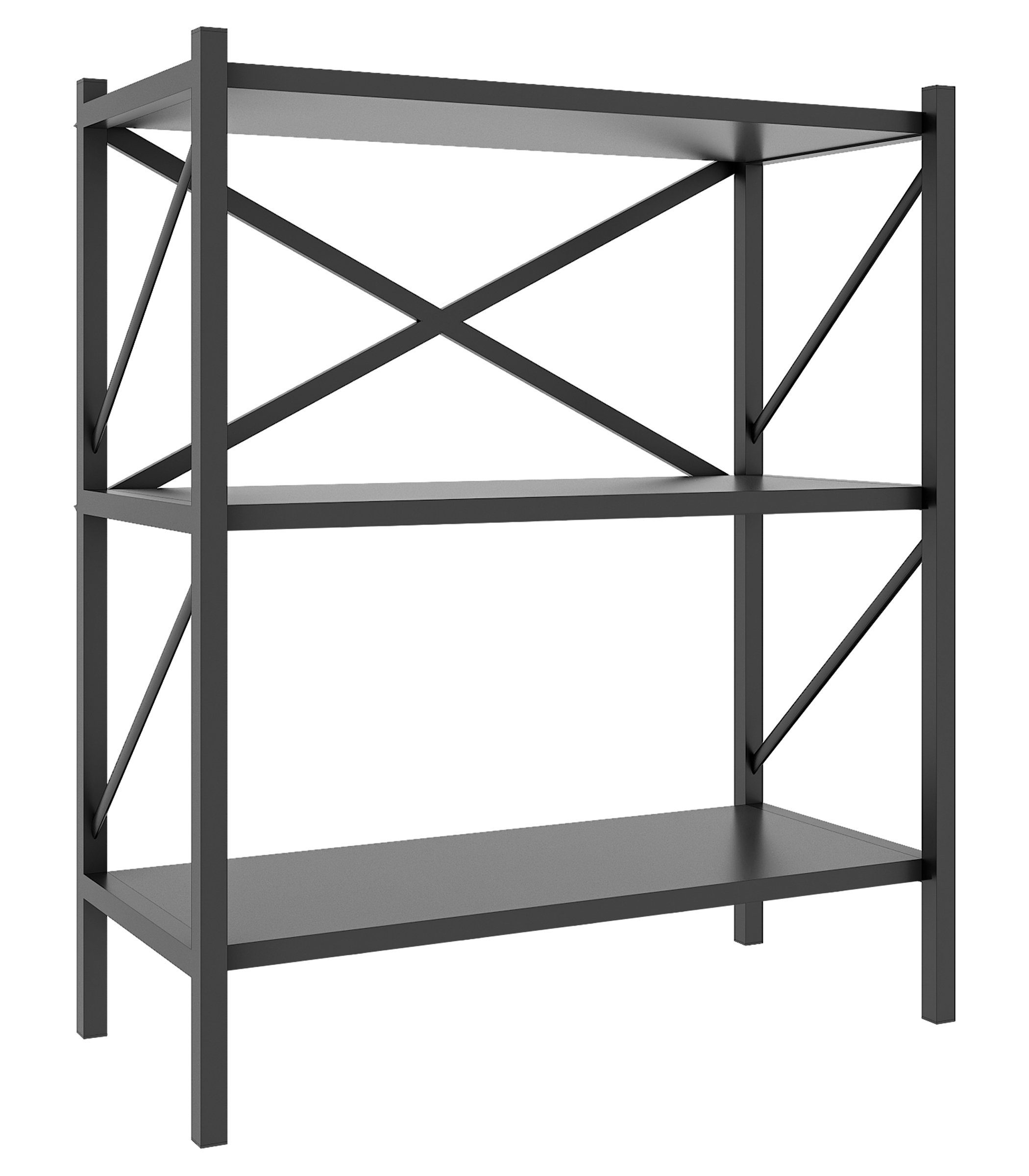 VCM Standregal Holz Metall Stand Regal günstig online kaufen