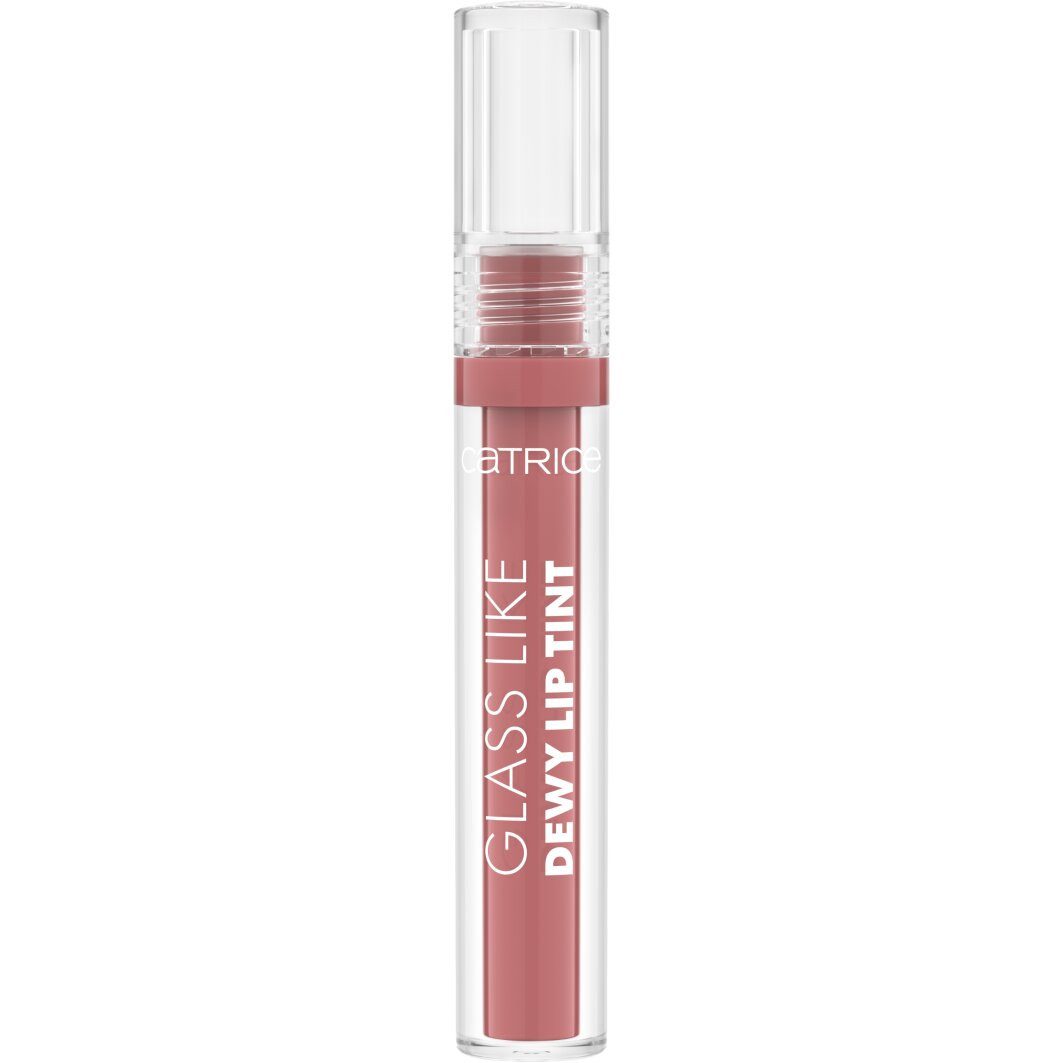 Catrice Lipgloss Glass Like Dewy Lip Tint, 3-tlg., Intensive Pflege, hochglänzendes, leuchtendes Finish, wässrige Textur.