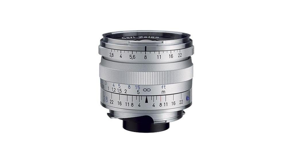 Objektiv 28mm Leica f2,8 silber ZEISS Biogon M-Mount