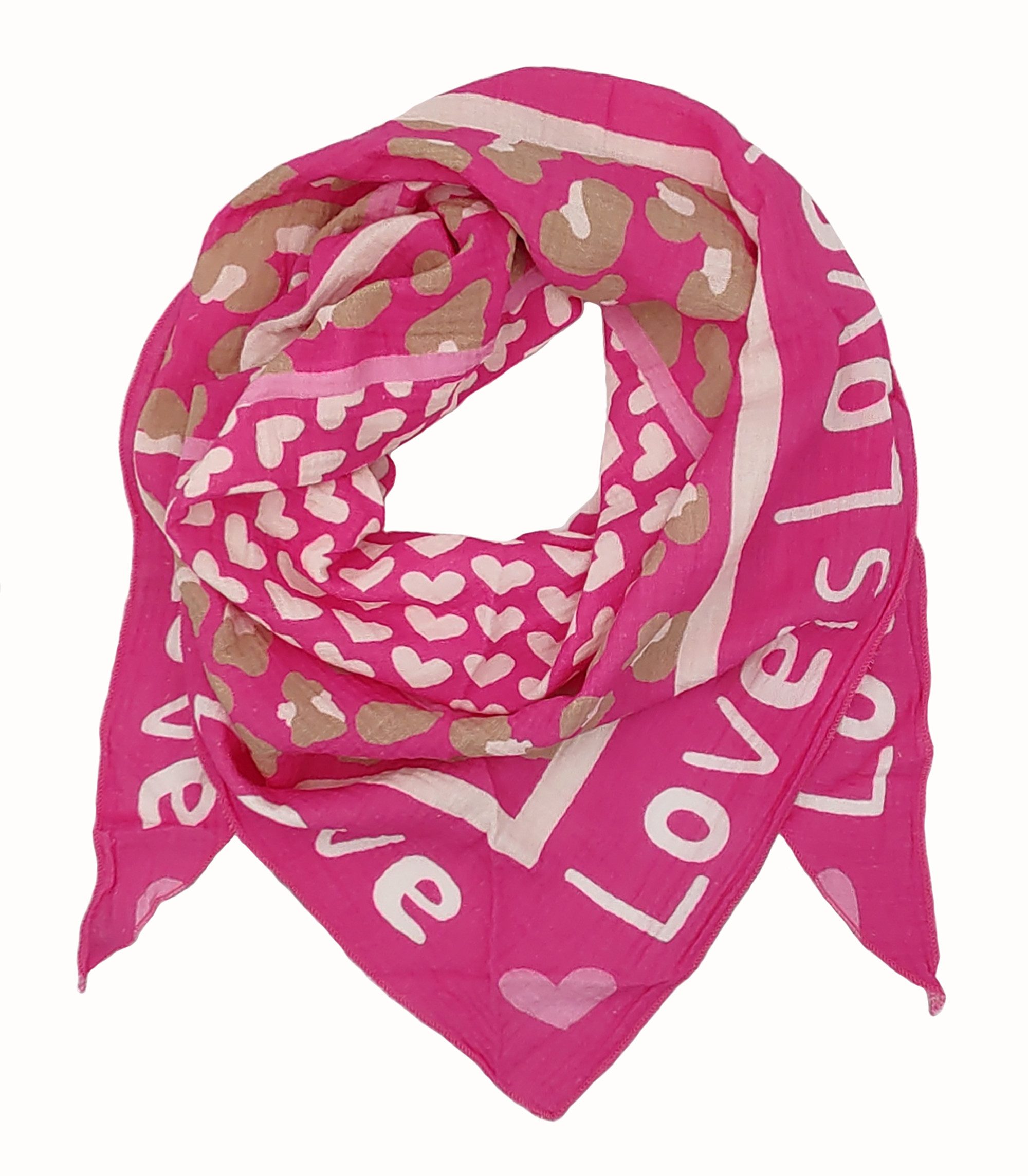 Cassandra Accessoires Dreieckstuch "Love", Made in günstig online kaufen