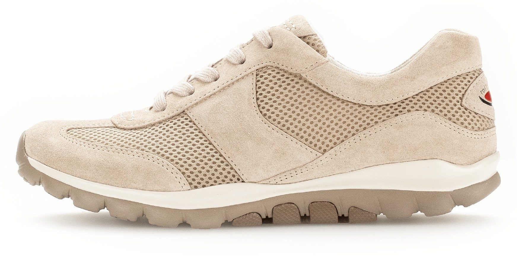rollingsoft Keilsneaker, Freizeitschuh, Halbschuh, Schnürschuh mit Logoschriftzug