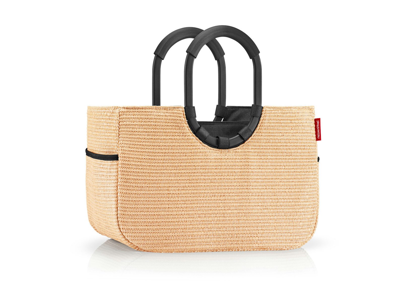 REISENTHEL® Einkaufsshopper loopshopper M frame raffia black günstig online kaufen