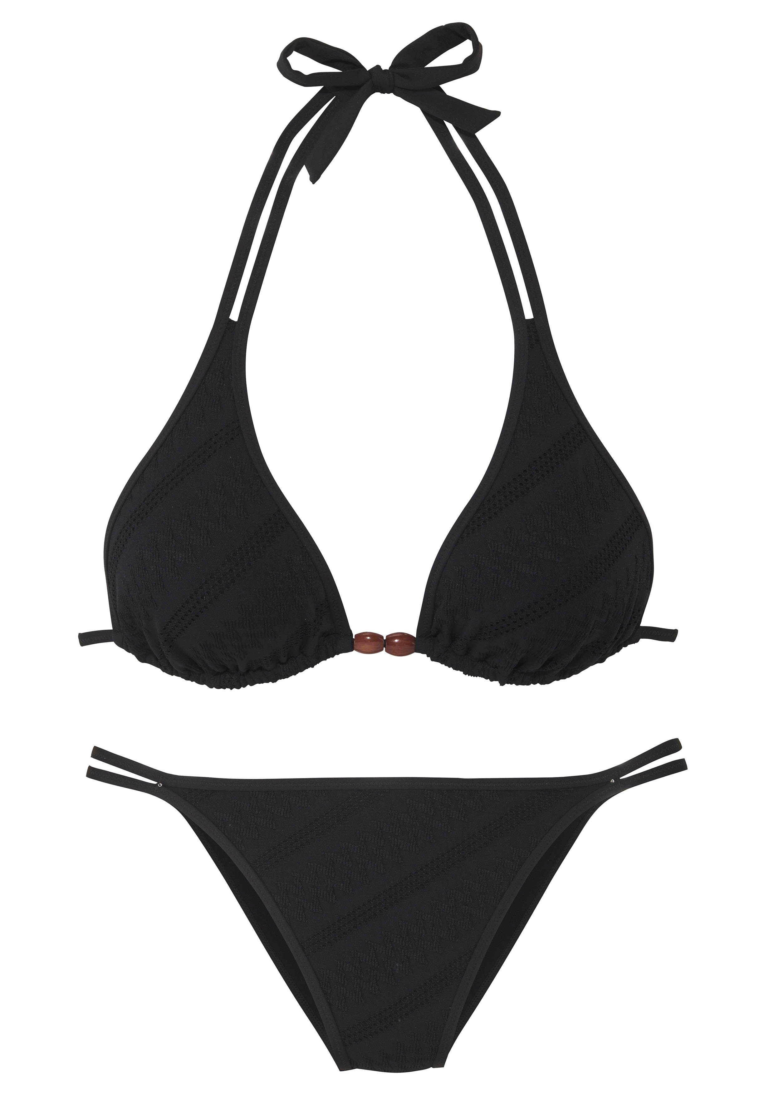 s.Oliver Triangel-Bikini Naila (Set) mit Struktur günstig online kaufen