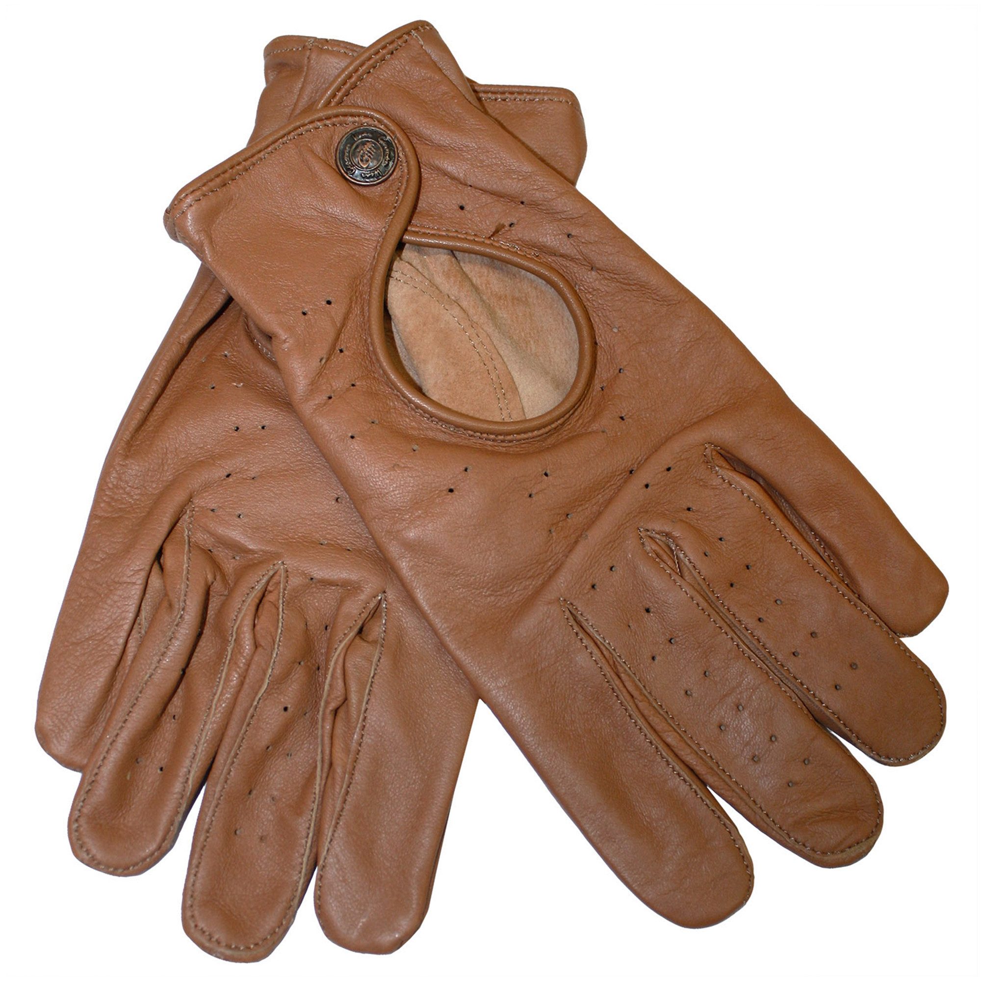 German Wear Lederhandschuhe Driving-GL2 Unisex Driving Autofahrer Lederhandschuhe echtes Leder