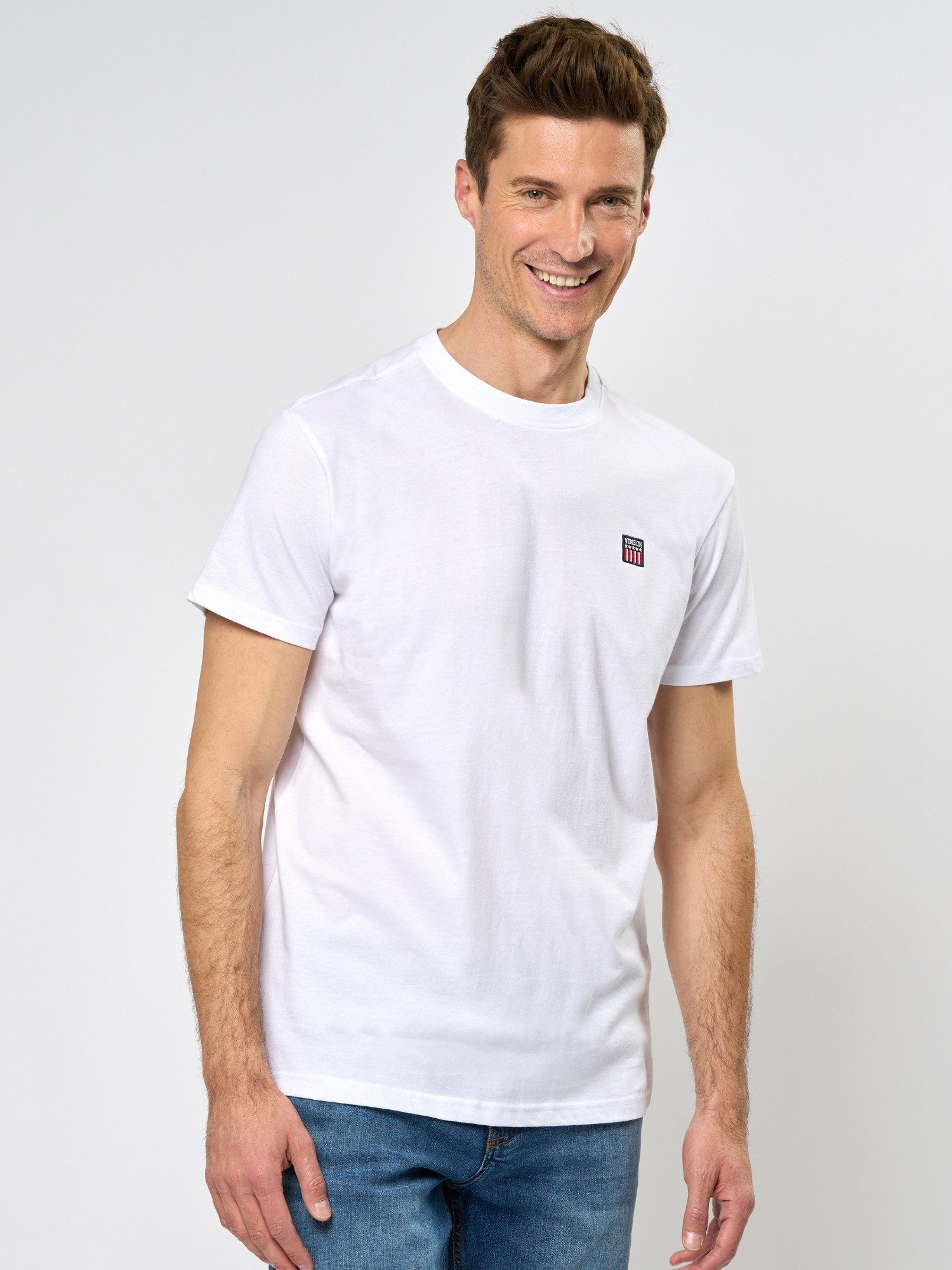 VINSON Kurzarmhemd VINSON 3-pack T-shirt VMMassimo