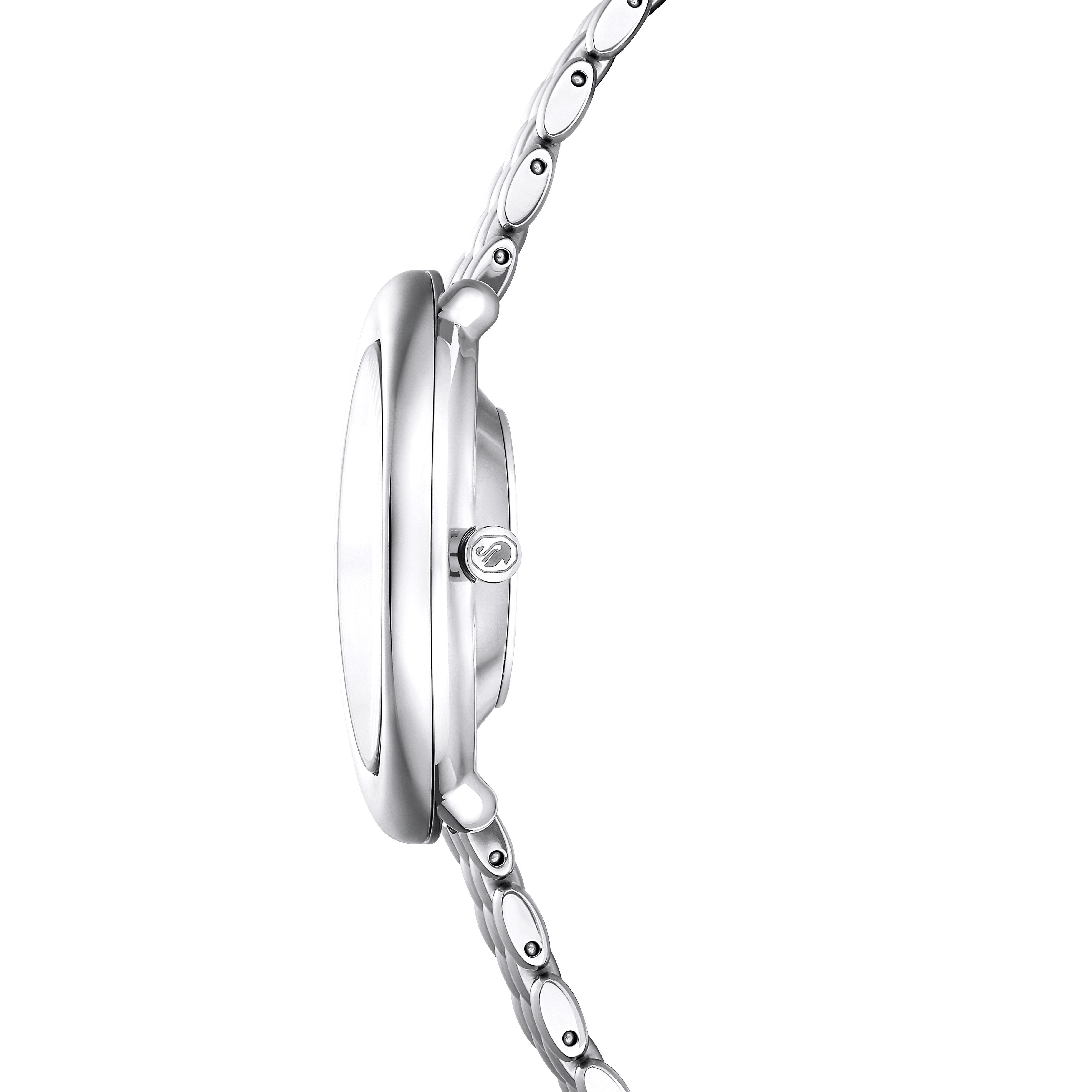 Swarovski Quarzuhr IMBER OVAL 5717590, Armbanduhr, Damenuhr, Swiss Made, Edelstahlarmband, analog