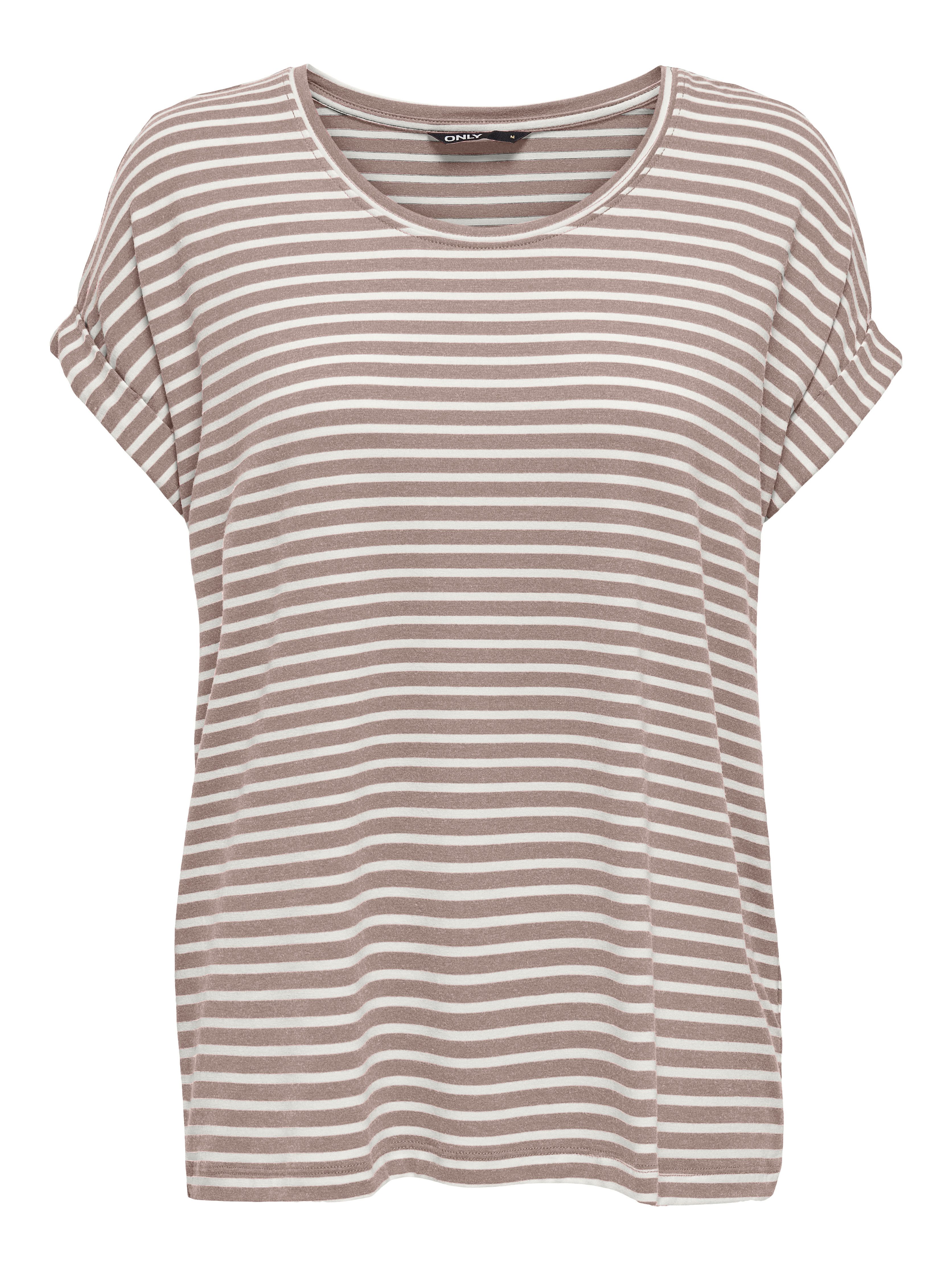 ONLY Kurzarmshirt ONLMOSTER STRIPE S/S O-NECK TOP JRS NOOS gestreift, lässi günstig online kaufen
