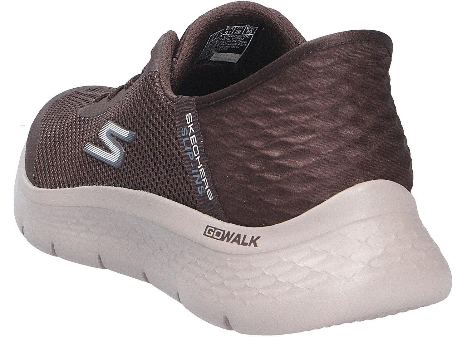 Skechers Skechers Herren Halbschuh GO WALK braun Größe Sneaker