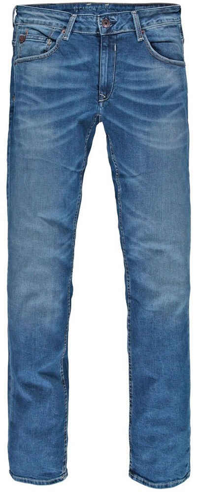 GARCIA JEANS 5-Pocket-Jeans GARCIA RUSSO blue vintage used 611.5763 - Motion Denim