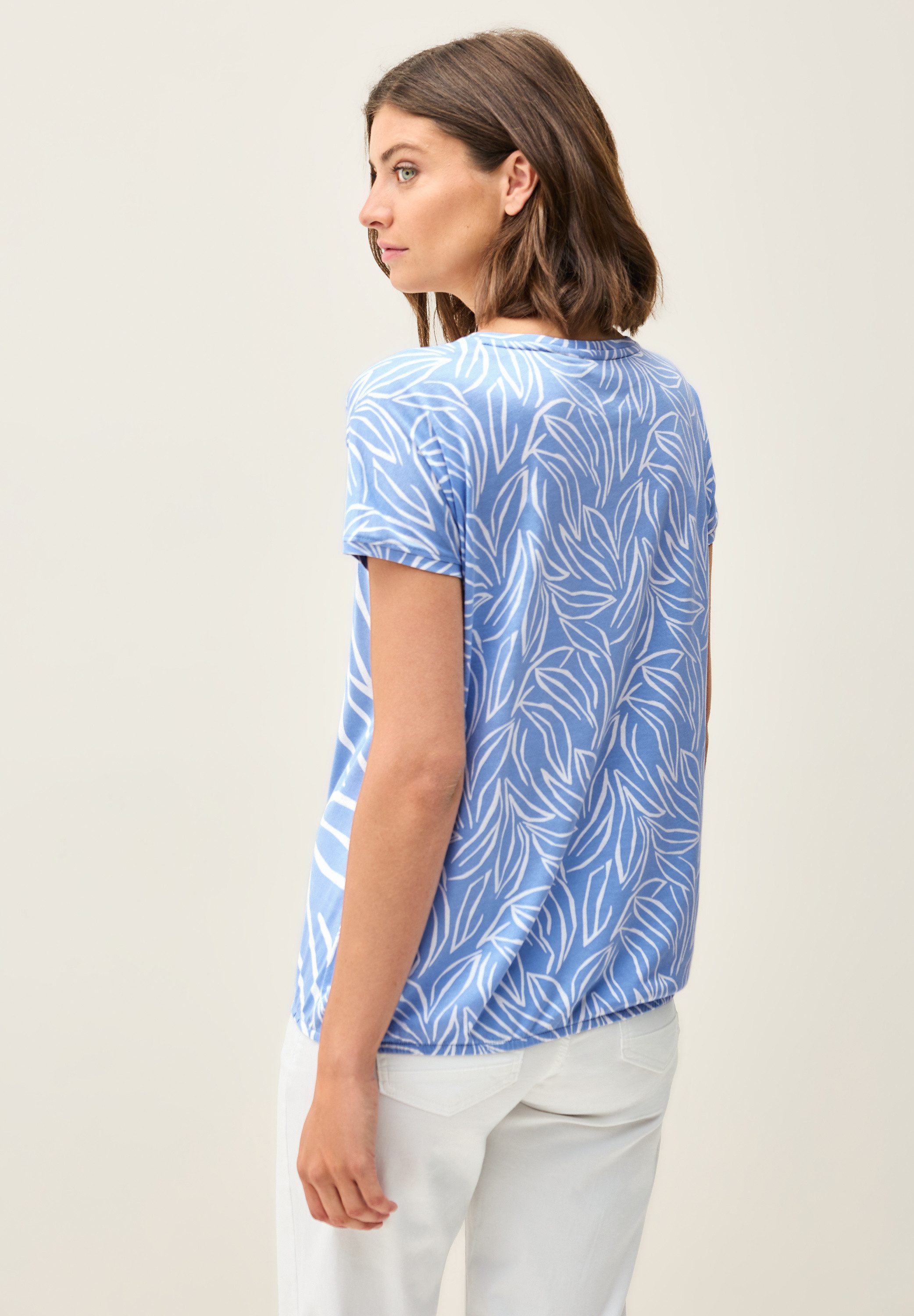 CECIL T-Shirt mit All-Over Print günstig online kaufen