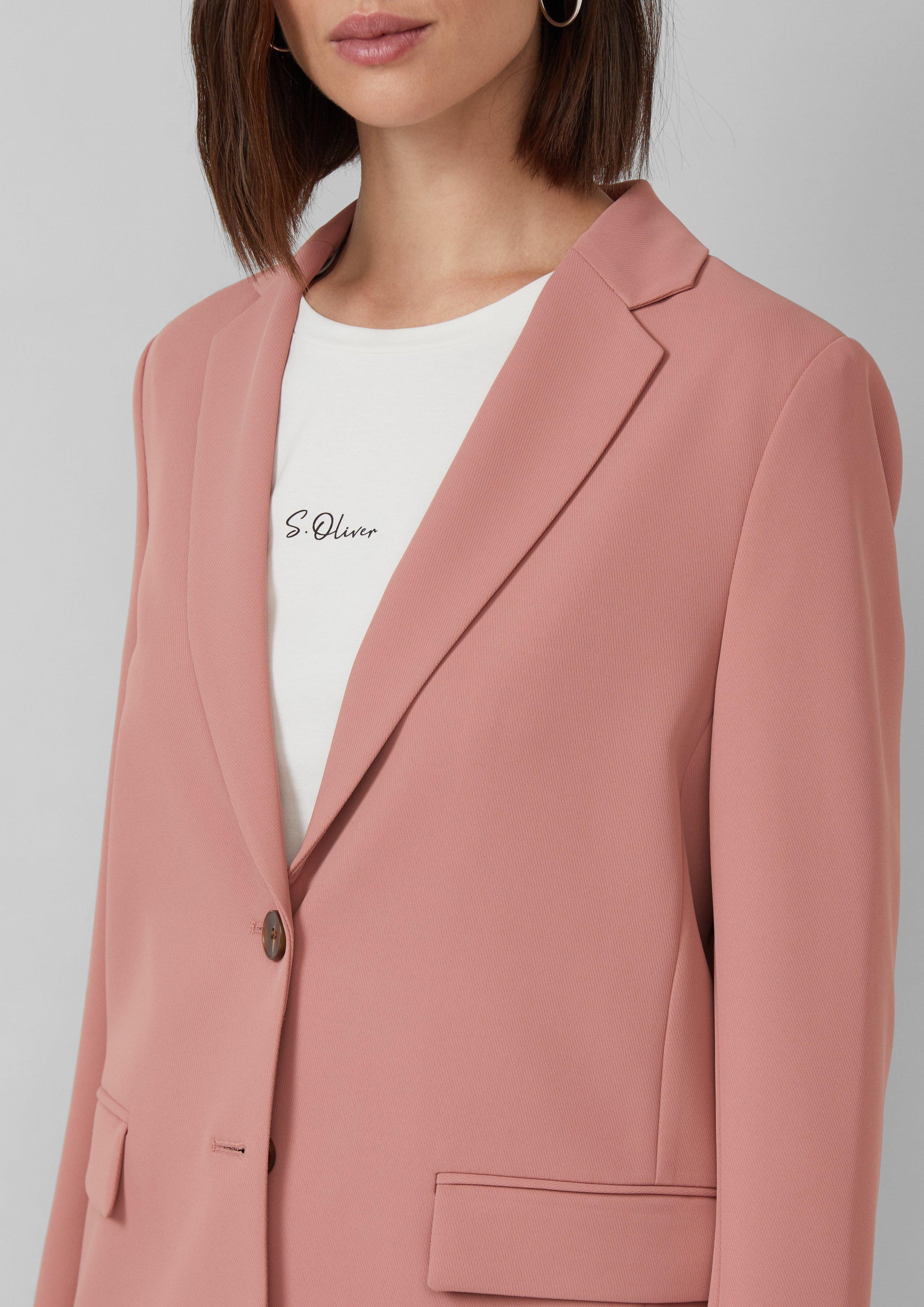 s.Oliver BLACK LABEL Jackenblazer Twillblazer mit günstig online kaufen