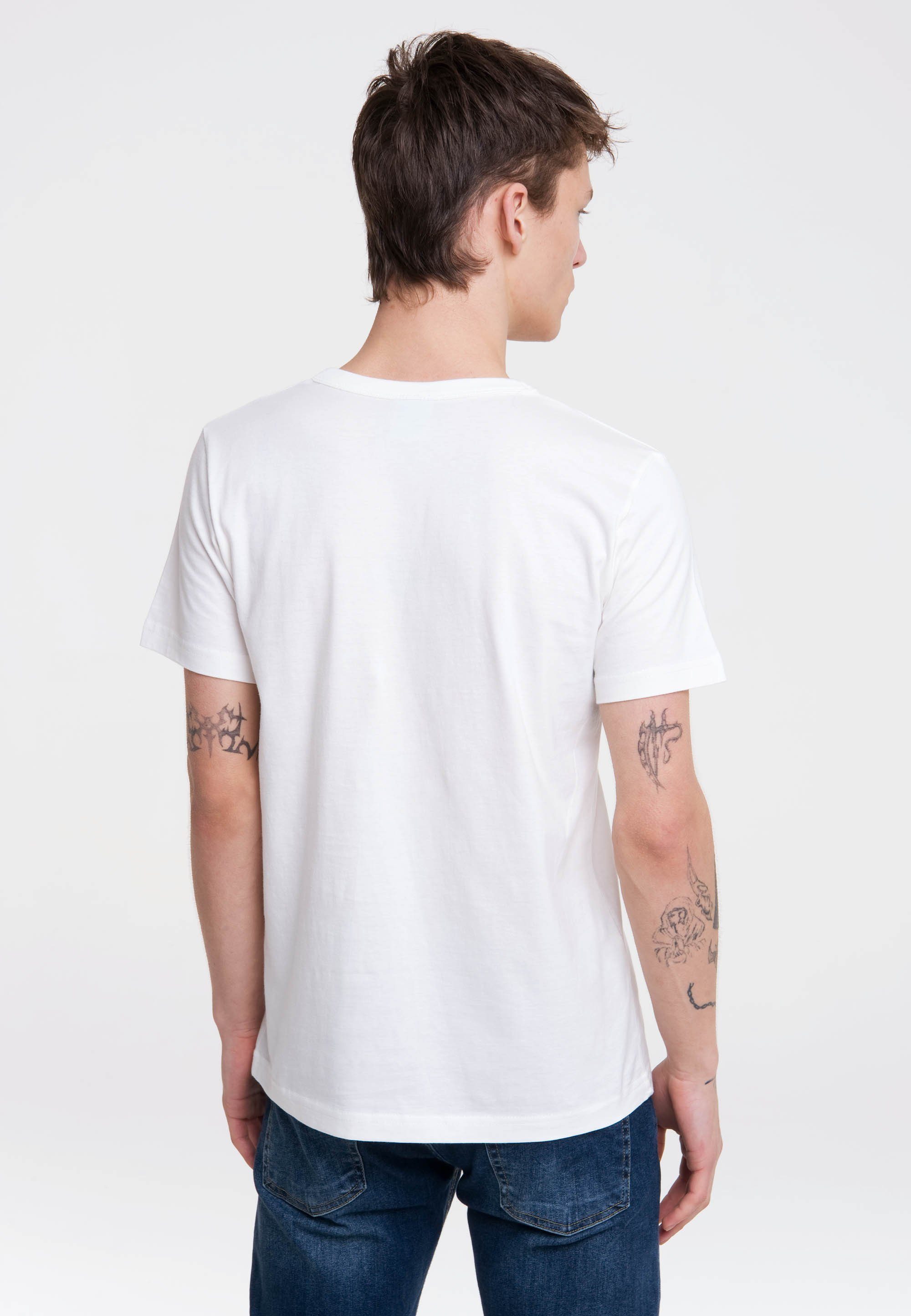 LOGOSHIRT T-Shirt Spider-Man mit coolem Superhelden-Frontdruck