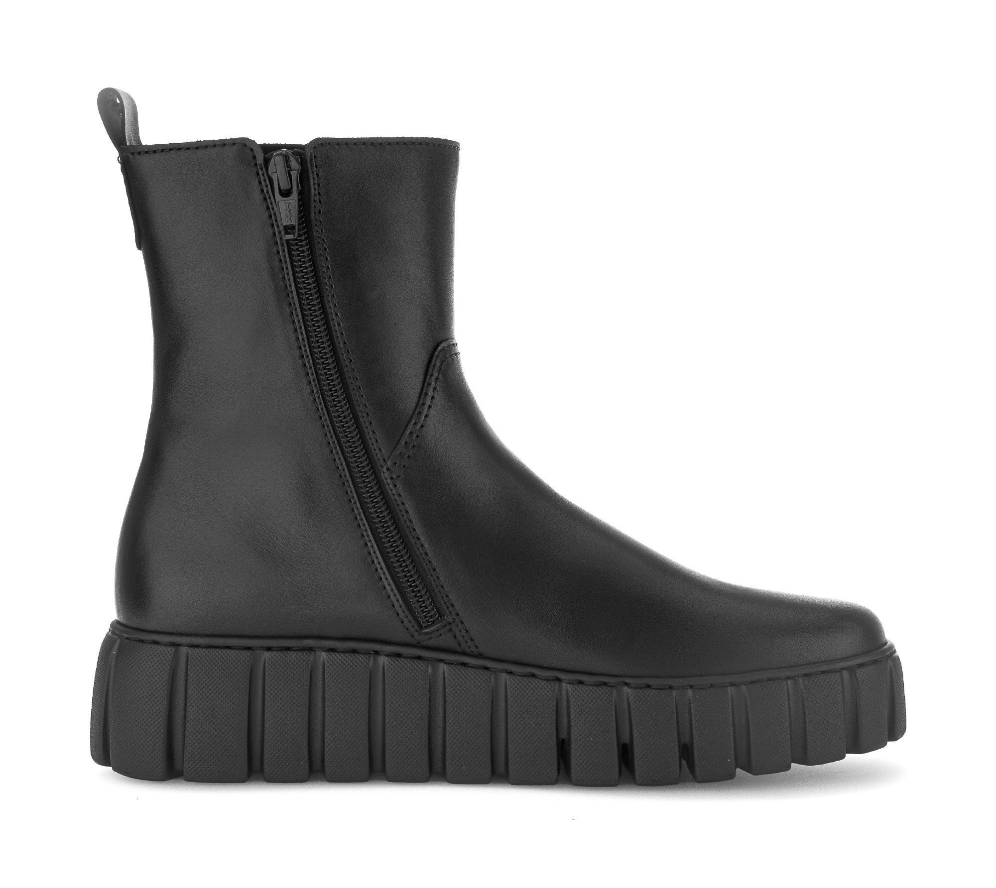 Gabor FLORENZ Chelseaboots, Plateau, Stiefelette mit Stretcheinsatz außen