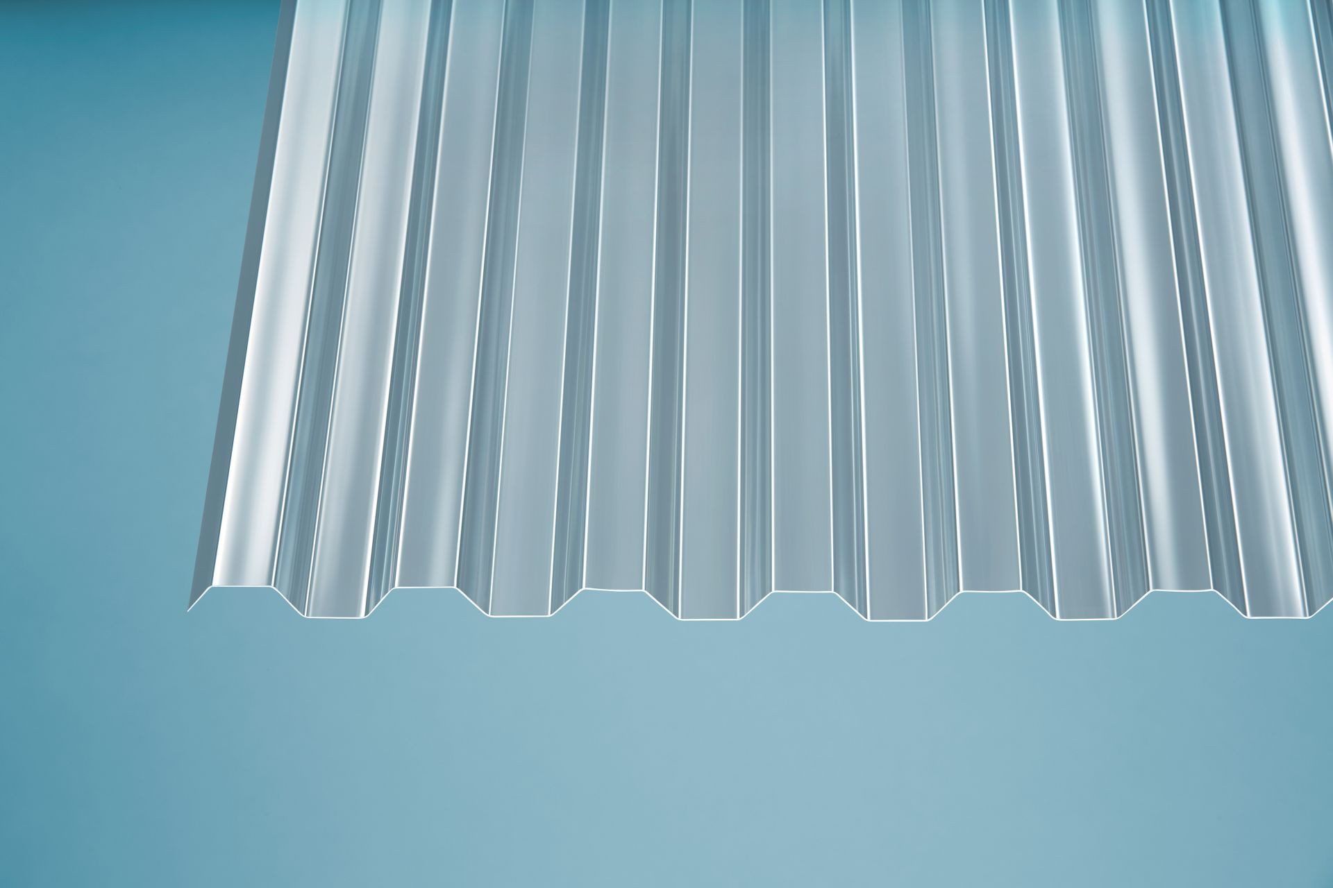 Starhome Wellplatte Polycarbonat Trapez 76/18 klar - 1,3 mm Stärke