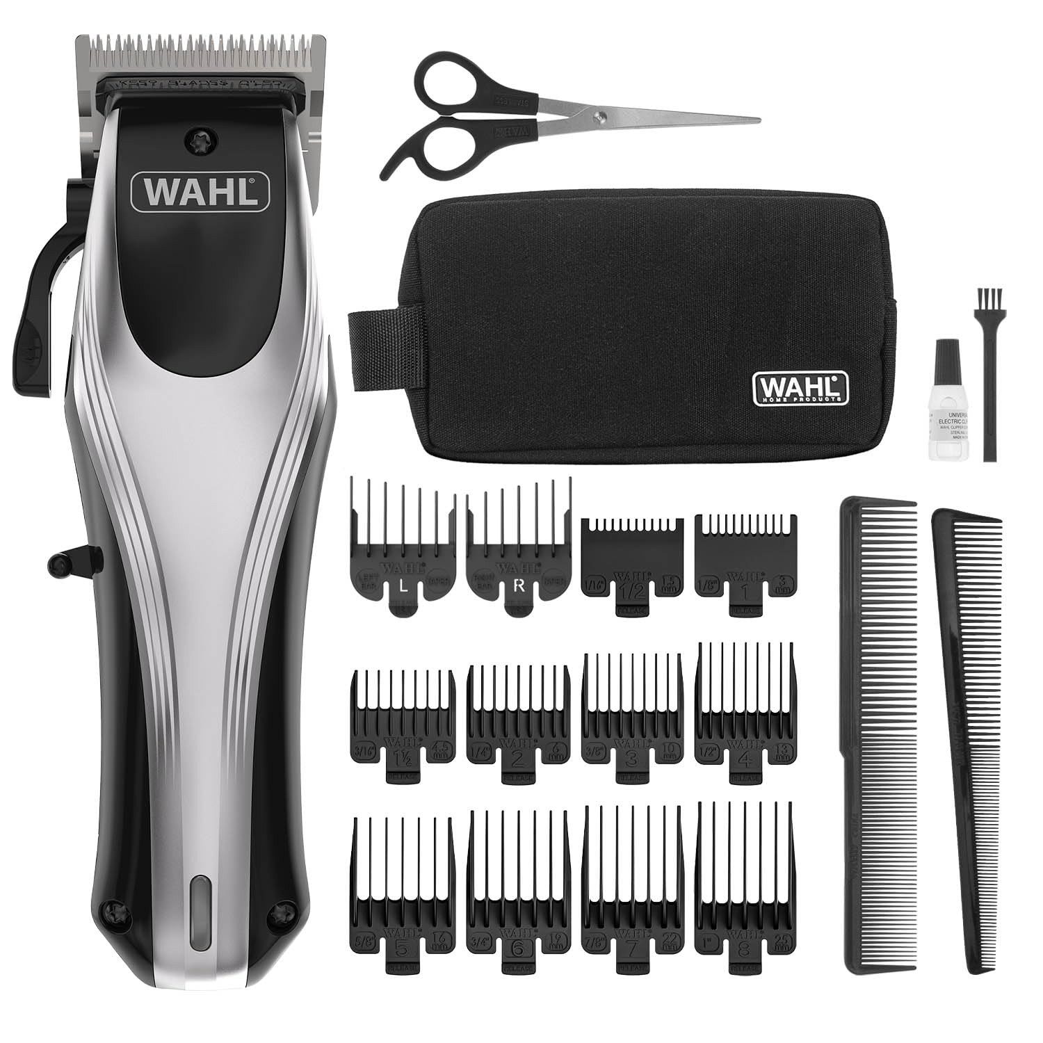 Wahl Haarschneider WAHL Rapid Clip, Kabelloser Haarschneider mit präziser Schnittlängenverstellung