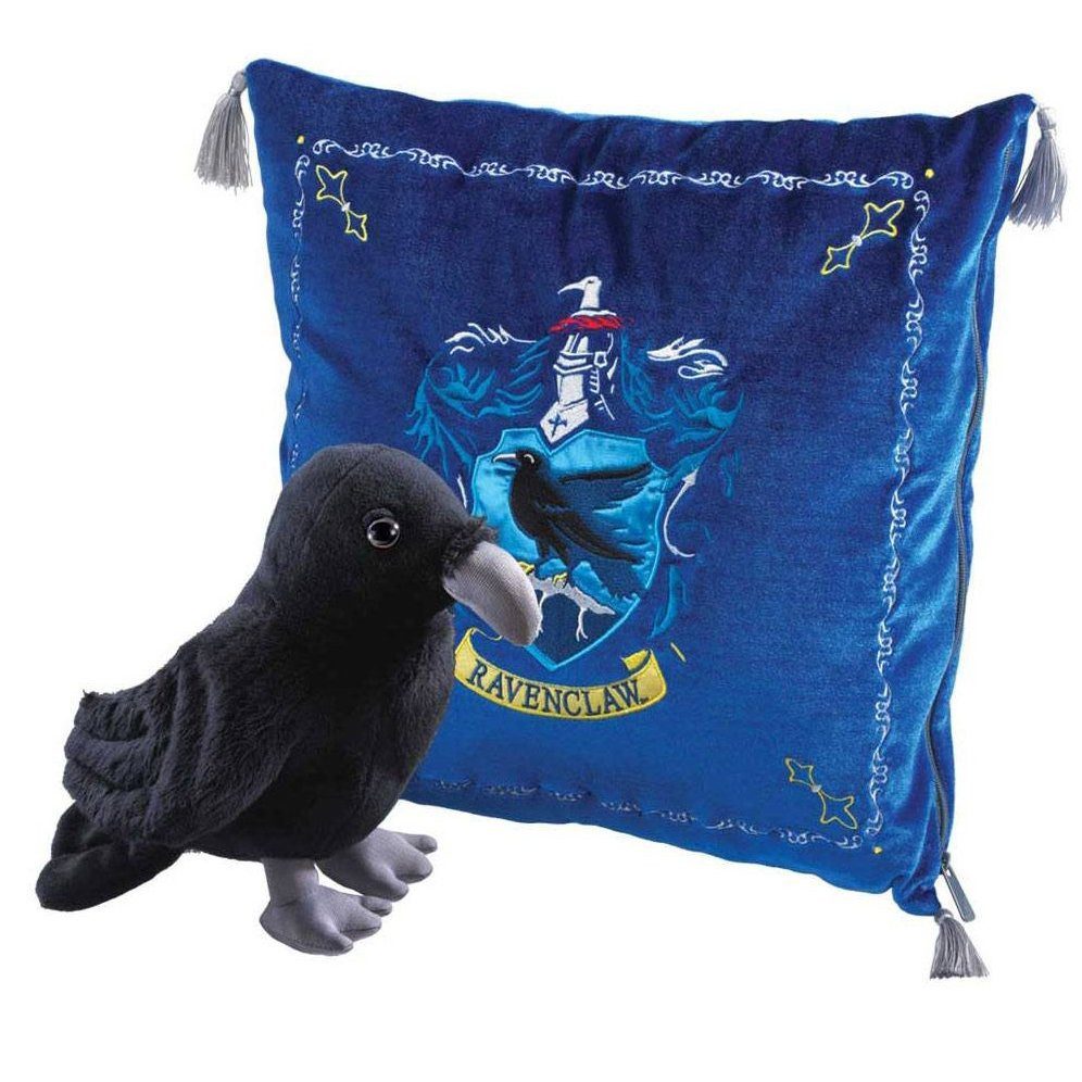 The Noble Collection Plüschfigur Kissen & Plüschfigur Ravenclaw Wappentier “Rabe”
