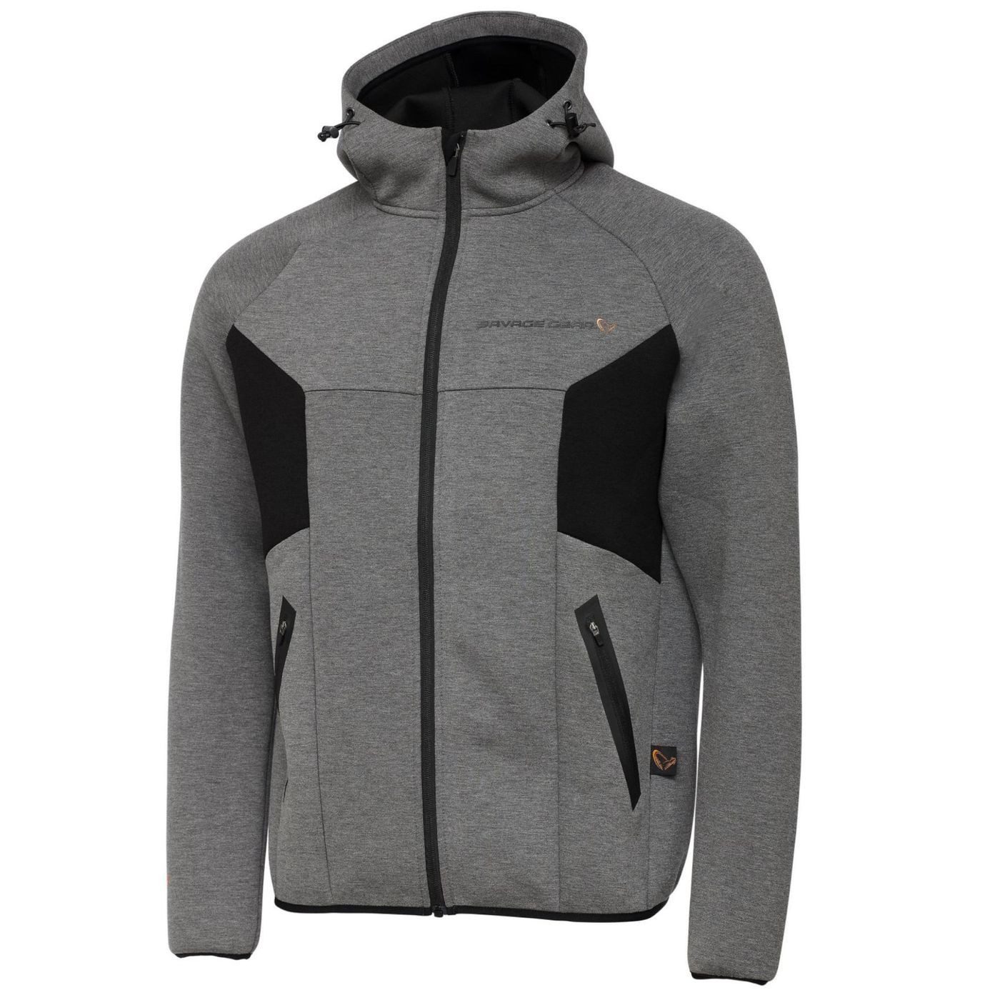 Savage Gear Kapuzenpullover Savage Gear Tec-Foam Zip Hoodie Dark Grey Melan günstig online kaufen