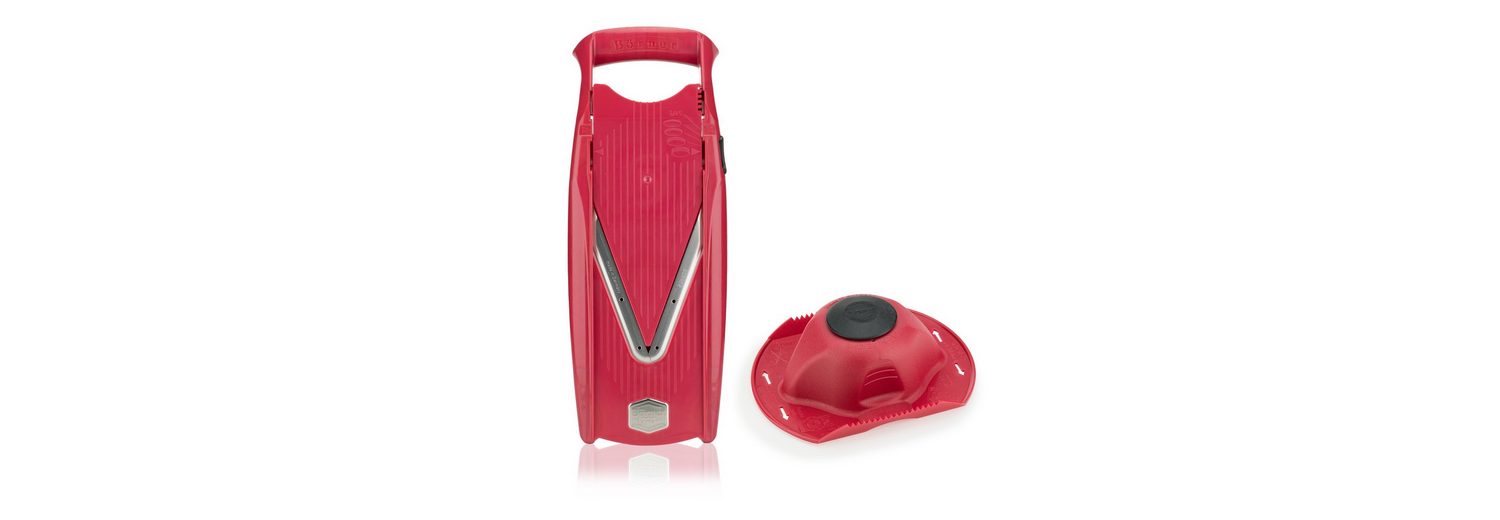 Börner v5 Gemüsehobel Powerline profi set rot | Kaufen auf