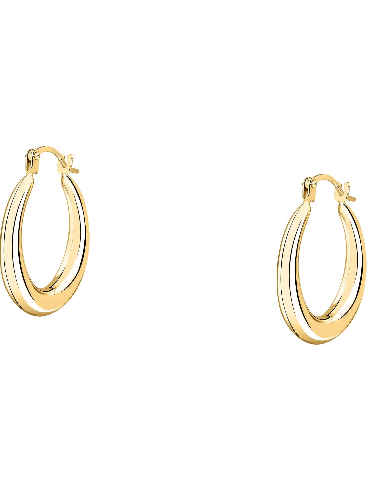 CHRIST Paar Creolen CHRIST Damen-Creolen 375er Gelbgold (Paar) günstig online kaufen