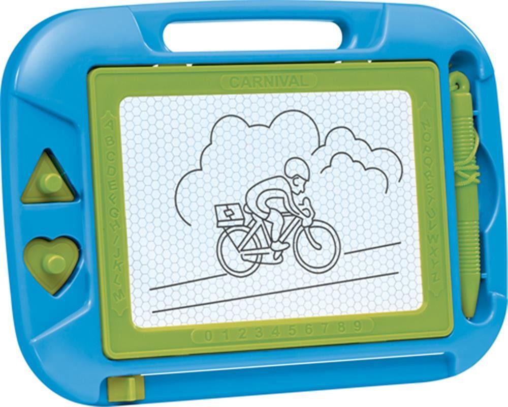 Idee+Spiel Spiel FUNTOYS Mini-Magnetmaltafel 20x15cm - Kreativität für unterwegs