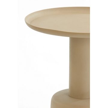 Light & Living Beistelltisch Beistelltisch Milaki - Beige - Ø39cm