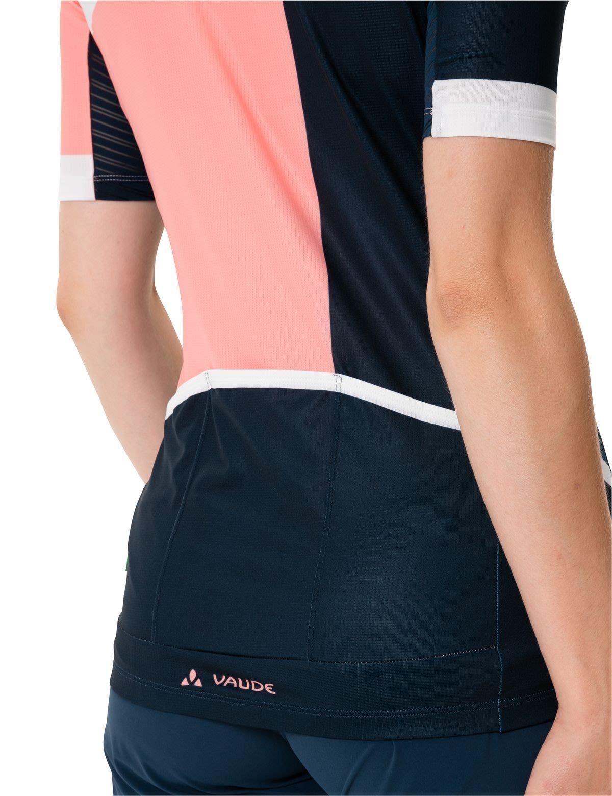 VAUDE T-Shirt Vaude Damen Womens Posta Peach Tricot Full-zip