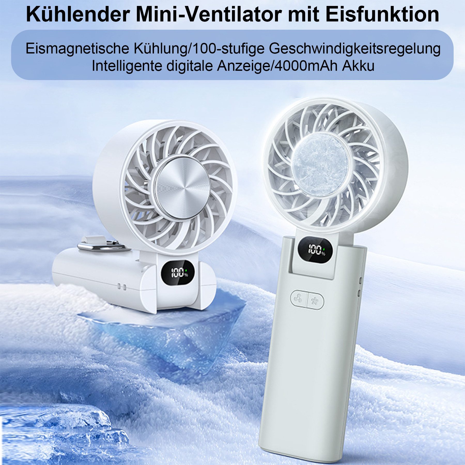 Senmudi Mini USB-Ventilator Mini Ventilator, USB Ventilator Tischventilator günstig online kaufen