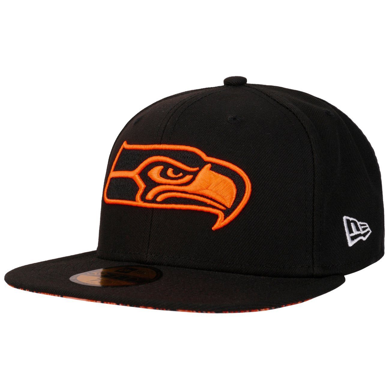 schwarz (1-St) Era mit New Schirm Basecap Baseball Cap