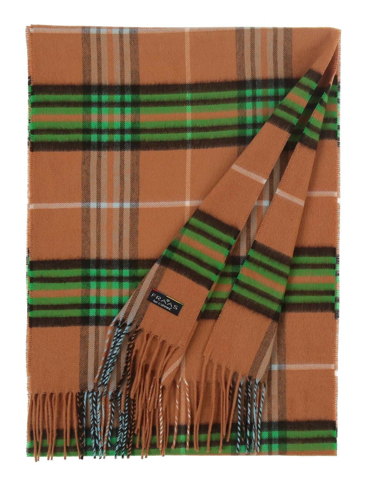 Fraas Modeschal Cashmink® Scarf with FRAAS Plaid günstig online kaufen