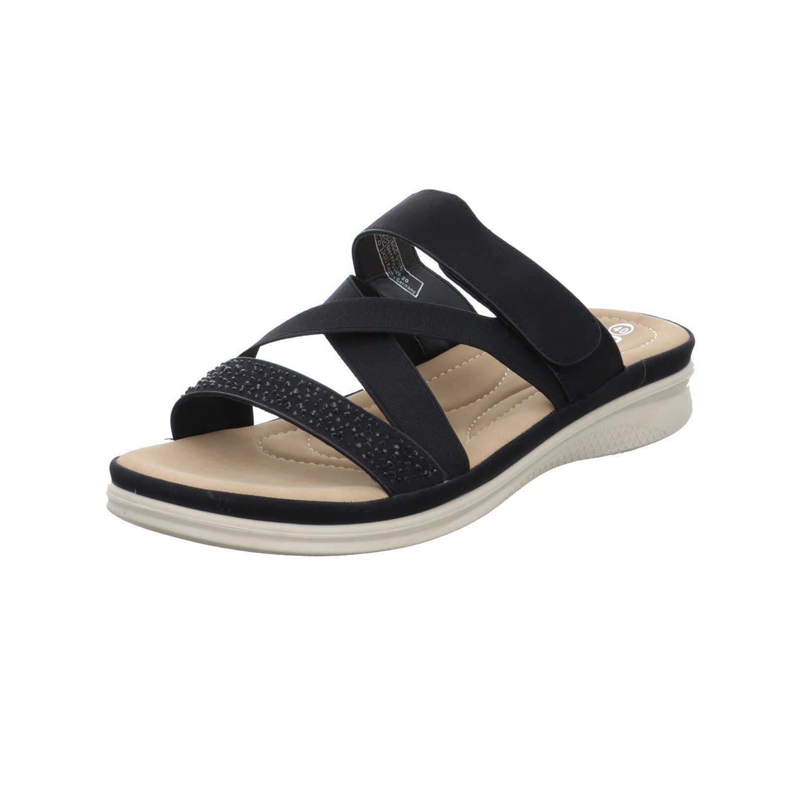 Alyssa 2875-300-BK Pantolette