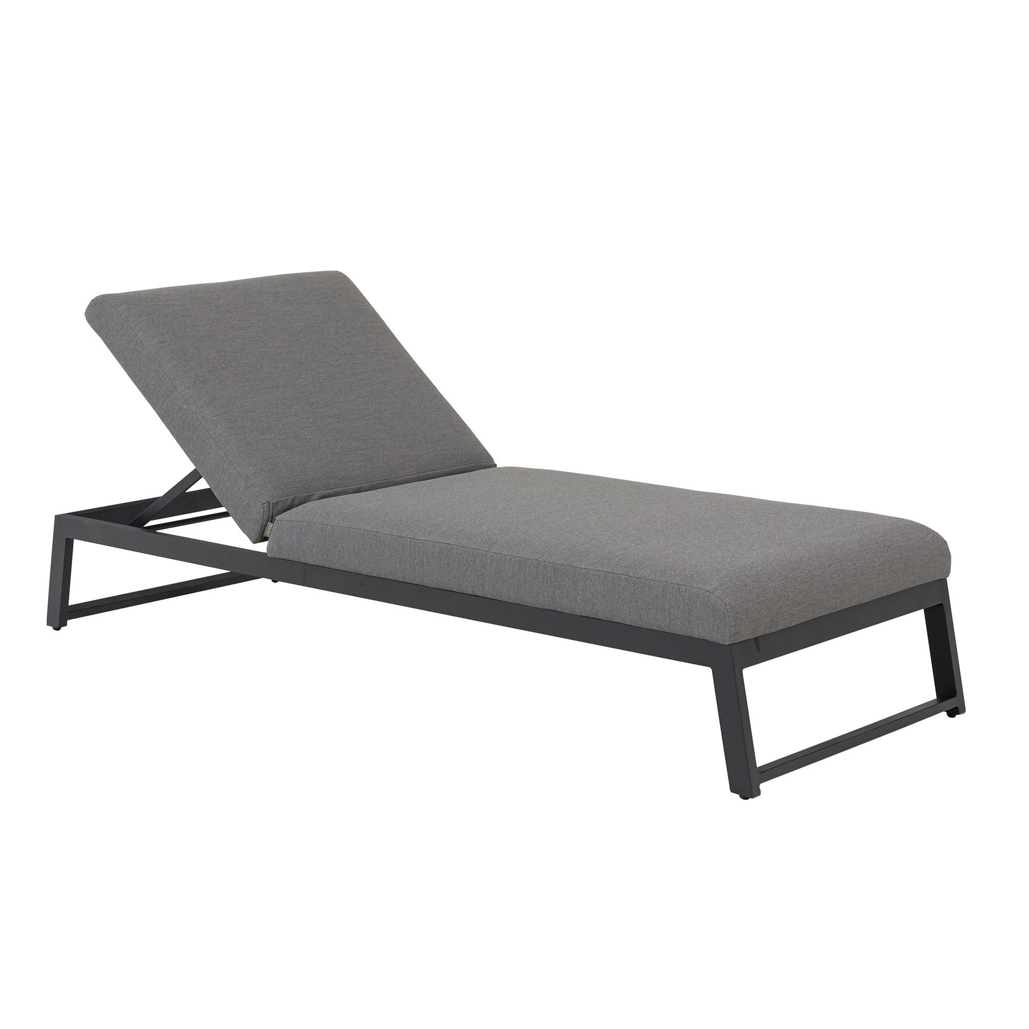 MANDALIKA Garden Gartenliege Outdoor Sonnenliege Heritage 100% LIKA-TEX® Bezug, verstellbares Kopfteil