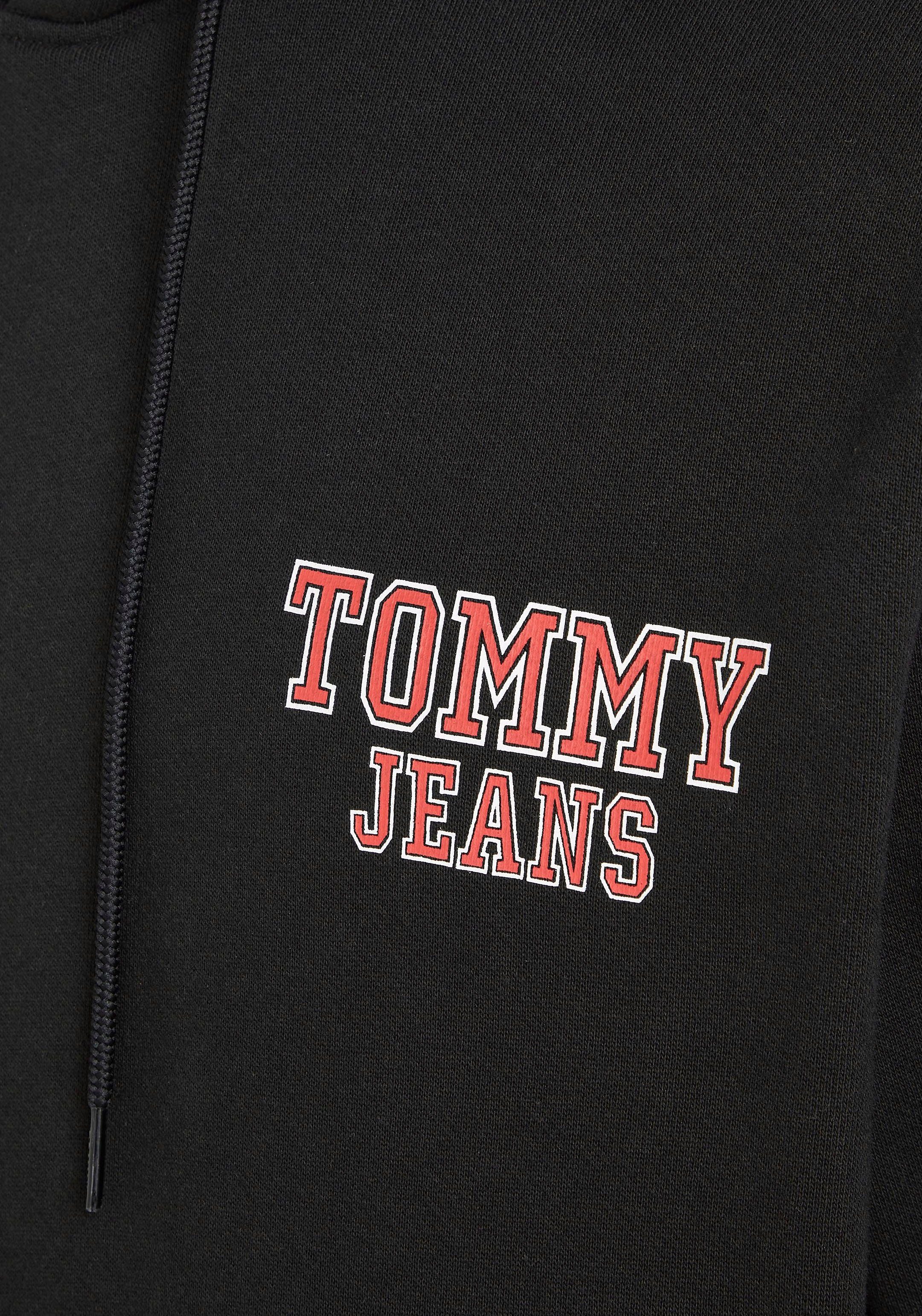 REG mit TJM HOODIE GRAPHIC Jeans Kapuze Black Tommy ENTRY Kapuzensweatshirt