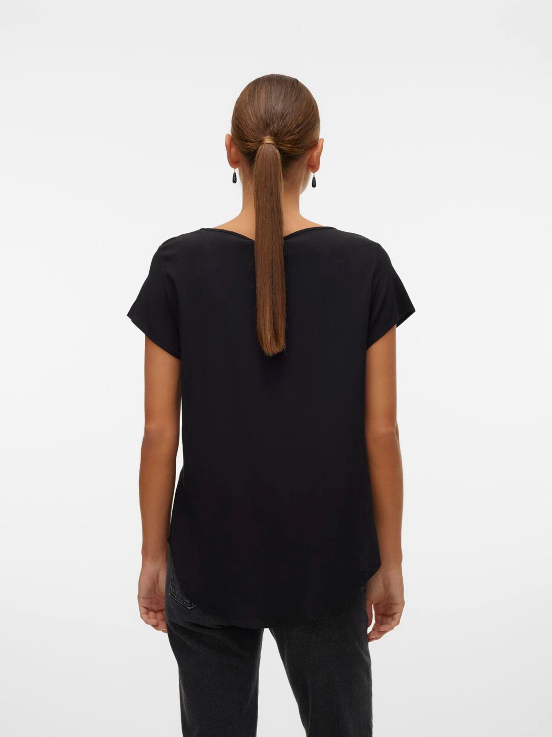 Vero Moda T-Shirt VMBella (1-tlg) Plain/ohne Details – Bild 3 von 5