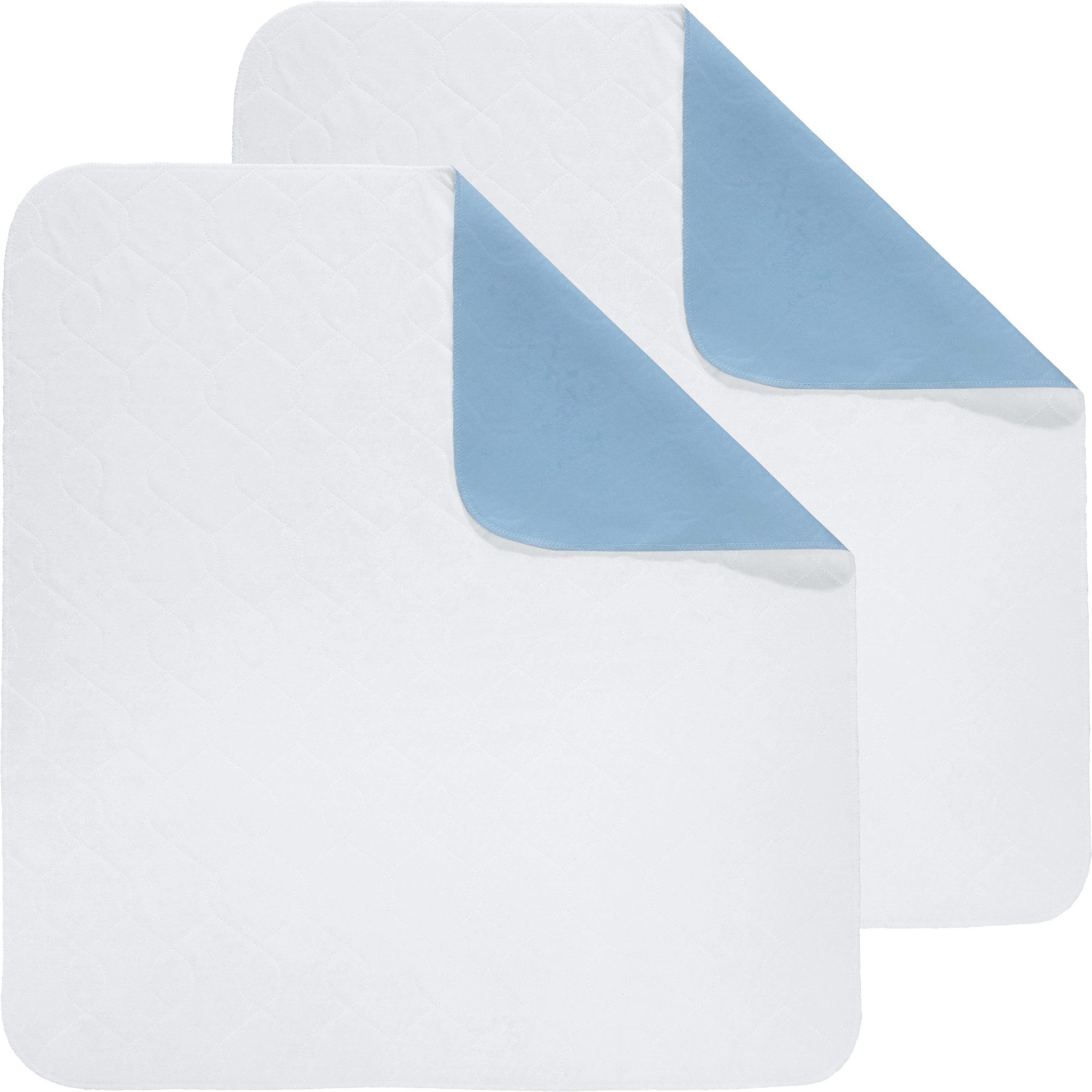 Erwin Müller, Topper Matratzenschutz "Chemnitz" wasserdicht/ kochfest 2er-Pack, Polyester-Velours Uni