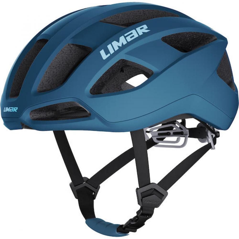 LIMAR Fahrradhelm Limar Air Stratos Matt Blue Tourmaline M Blau - leichter All-Terrain-F