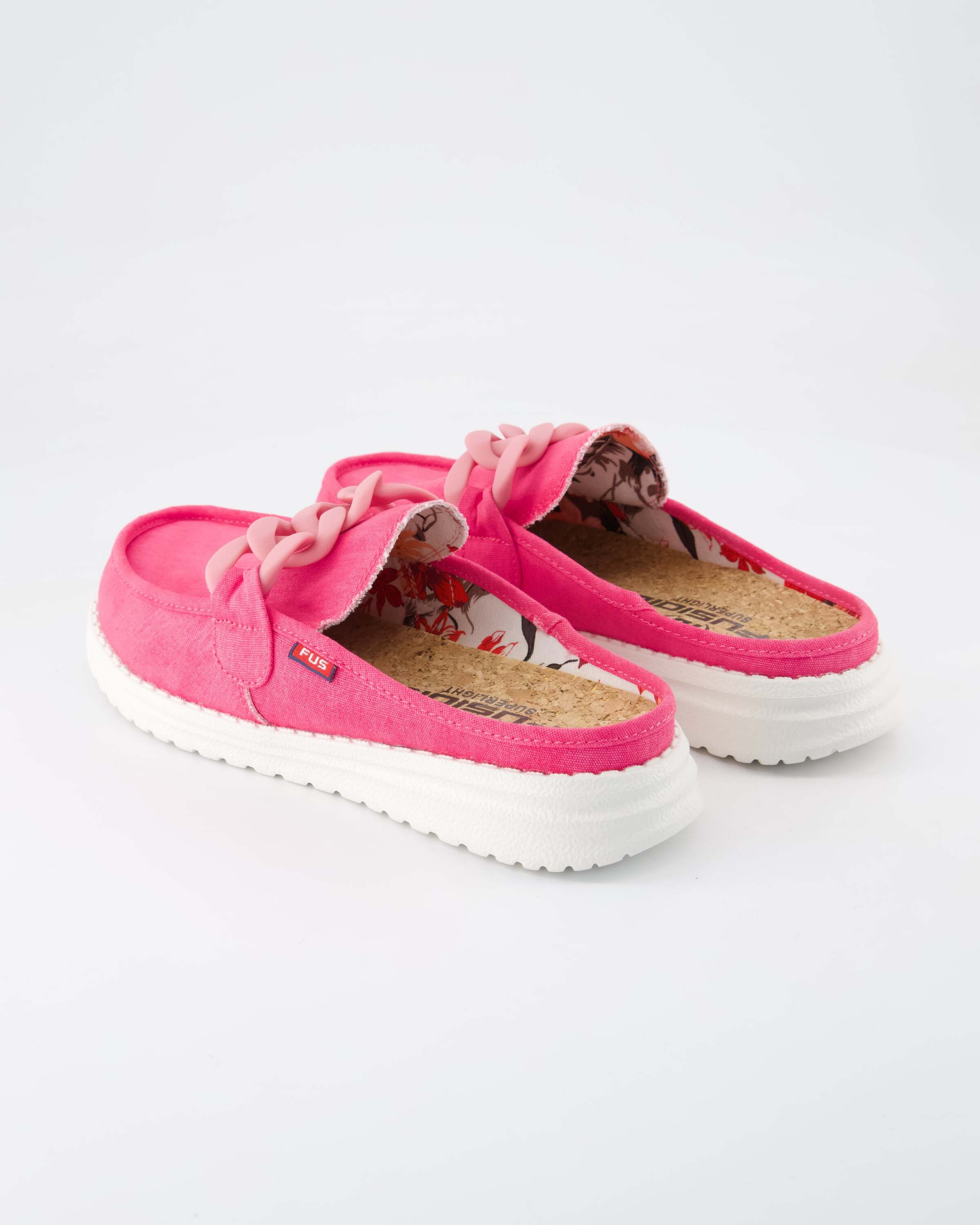 Fusion Ella washed Pantolette Obermaterial: Textil