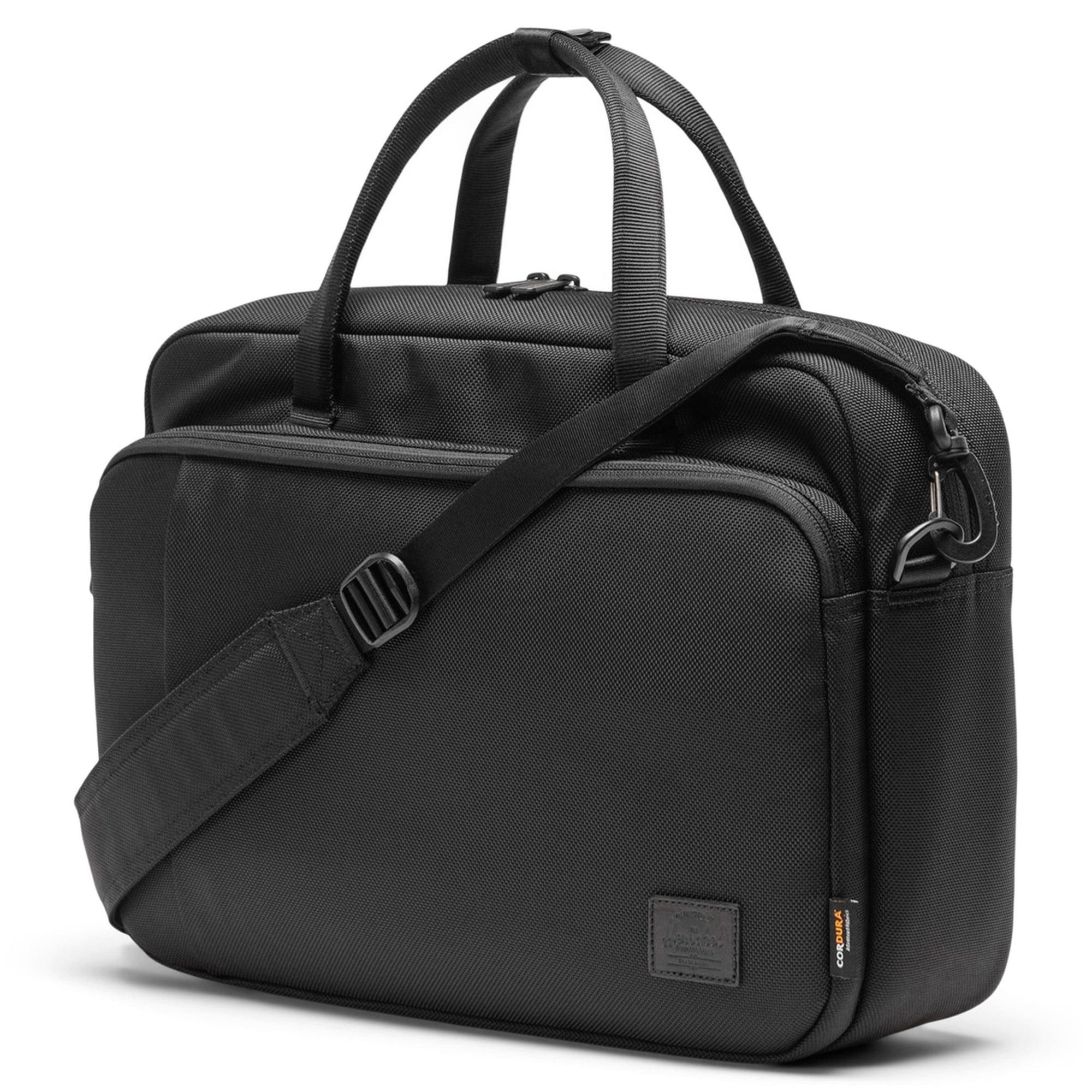 Herschel Laptoptasche Gibson Messenger Tech Cordura 18 - Laptoptasche 16" 40 cm (black)
