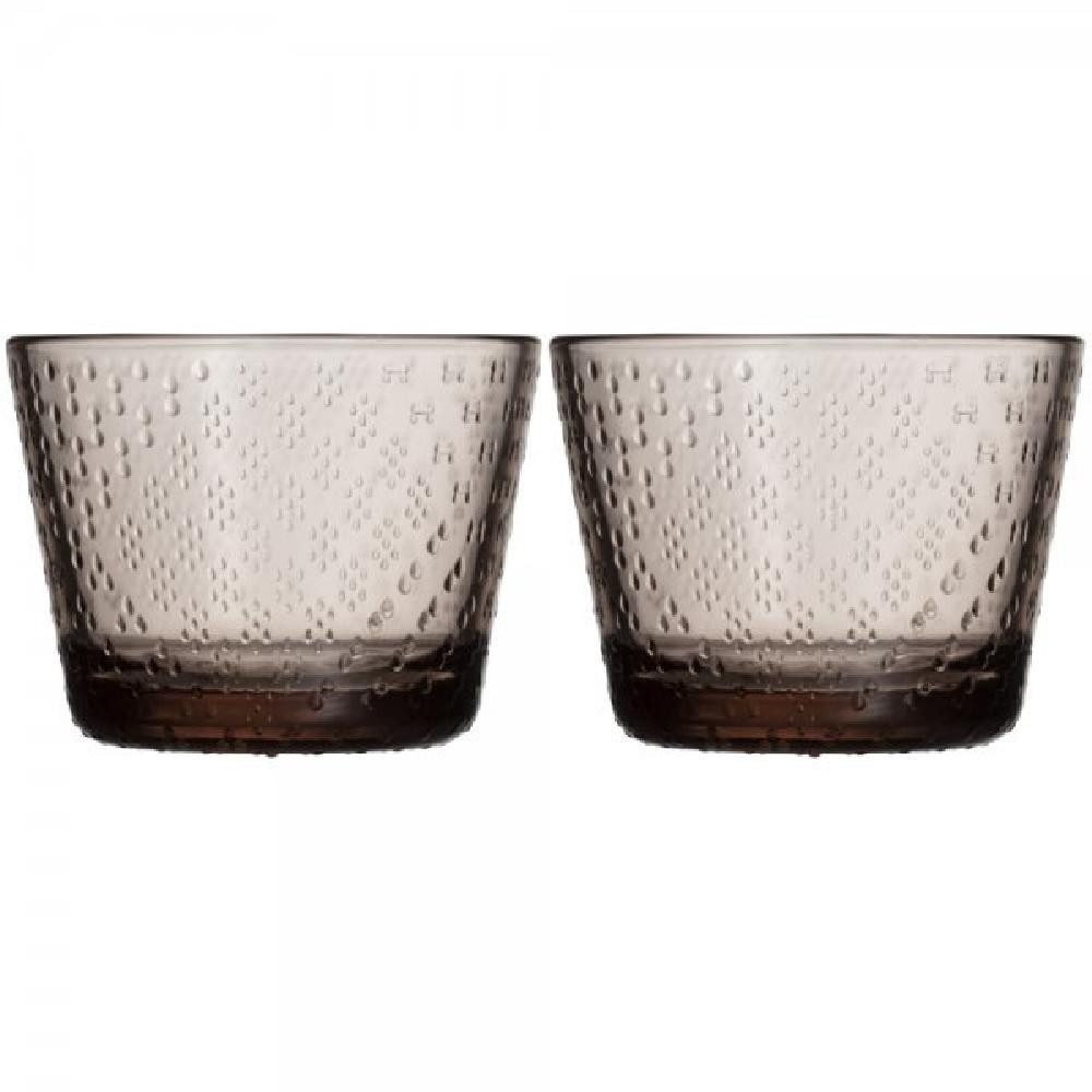 IITTALA Leerglas Trinkgläser Tundra Linen (Klein) (2-teilig)