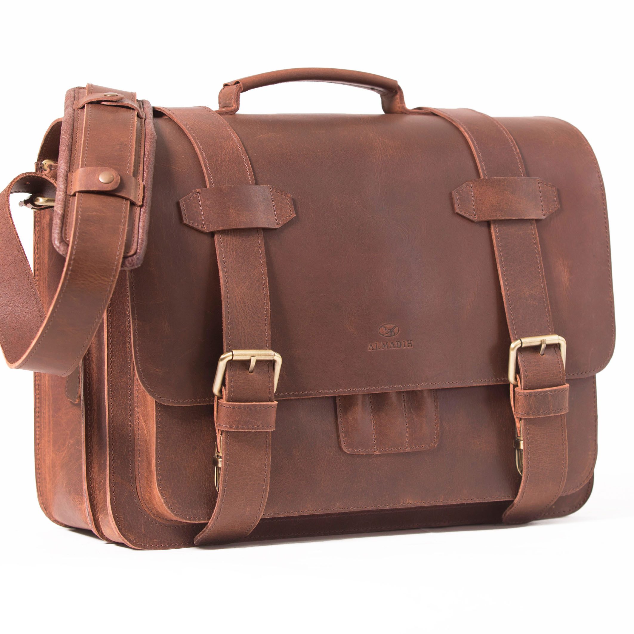 Aktentasche Leder Herren DAVE Businesstasche Laptoptasche Herren