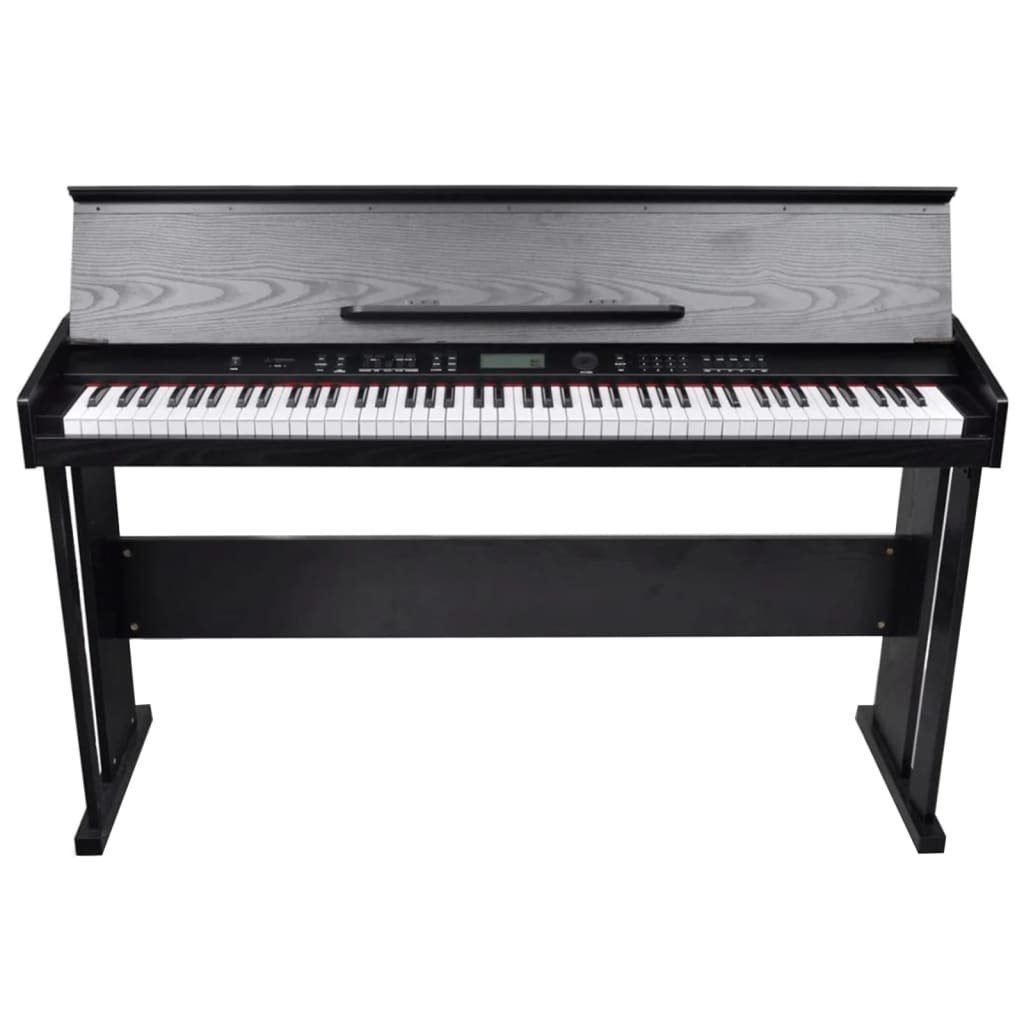 vidaXL Tasten Klavier Digitalpiano mit Digital & E-Piano 88 Elektro (88 tlg) Notenablage,