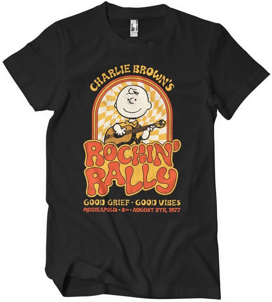PEANUTS Worldwide LLC T-Shirt Charlie Browns Rockin Rally T-Shirt günstig online kaufen