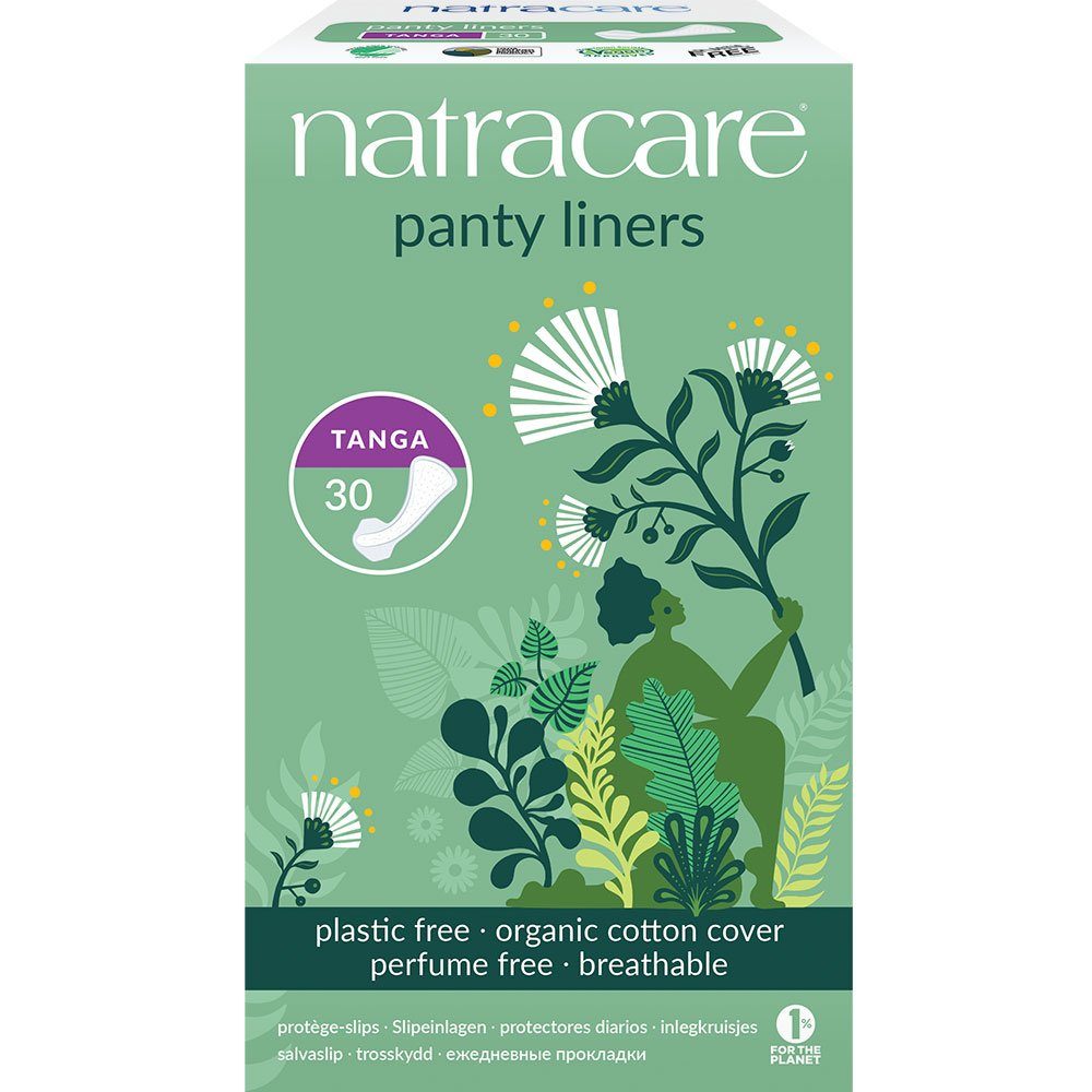 Natracare Intimpflege Panty liners Tanga, Braun, 30 Stk.