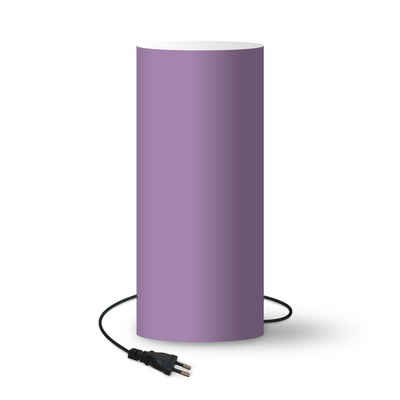 MuchoWow Tischleuchte »Innenbereich - Violett - Farben - Farbe - Einfarbig«, Tischlampe Tischleuchte Kinderzimmer Büro Stehlampen Stehleuchte LED