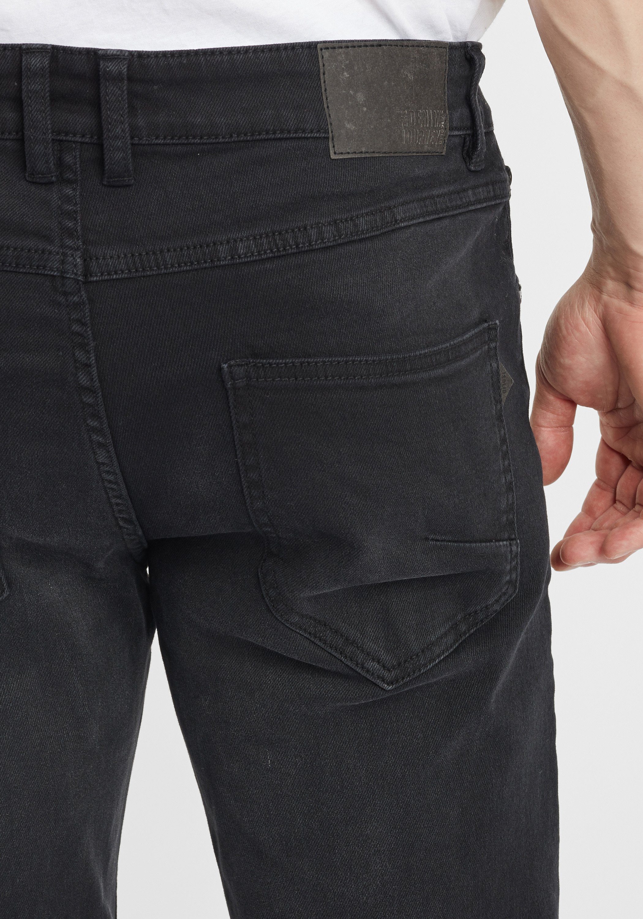 (700035) SDPirko Denim Black !Solid 5-Pocket-Jeans