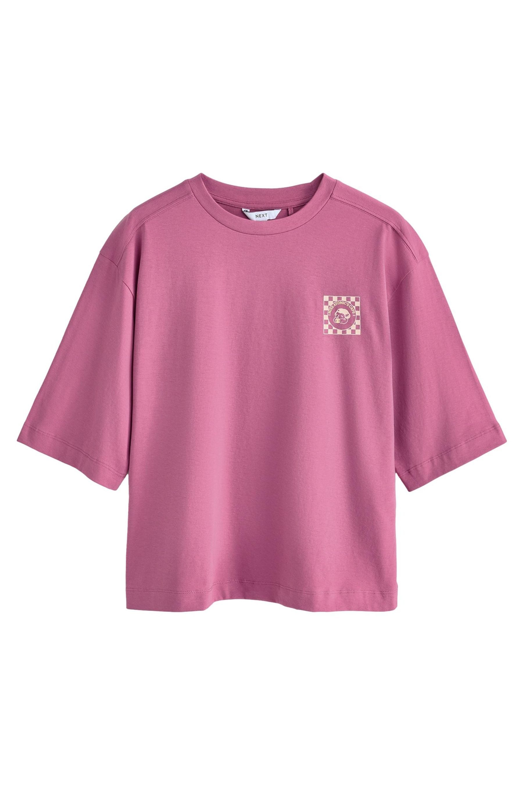 Next T-Shirt T-Shirt mit Rückengrafik Gebäck günstig online kaufen