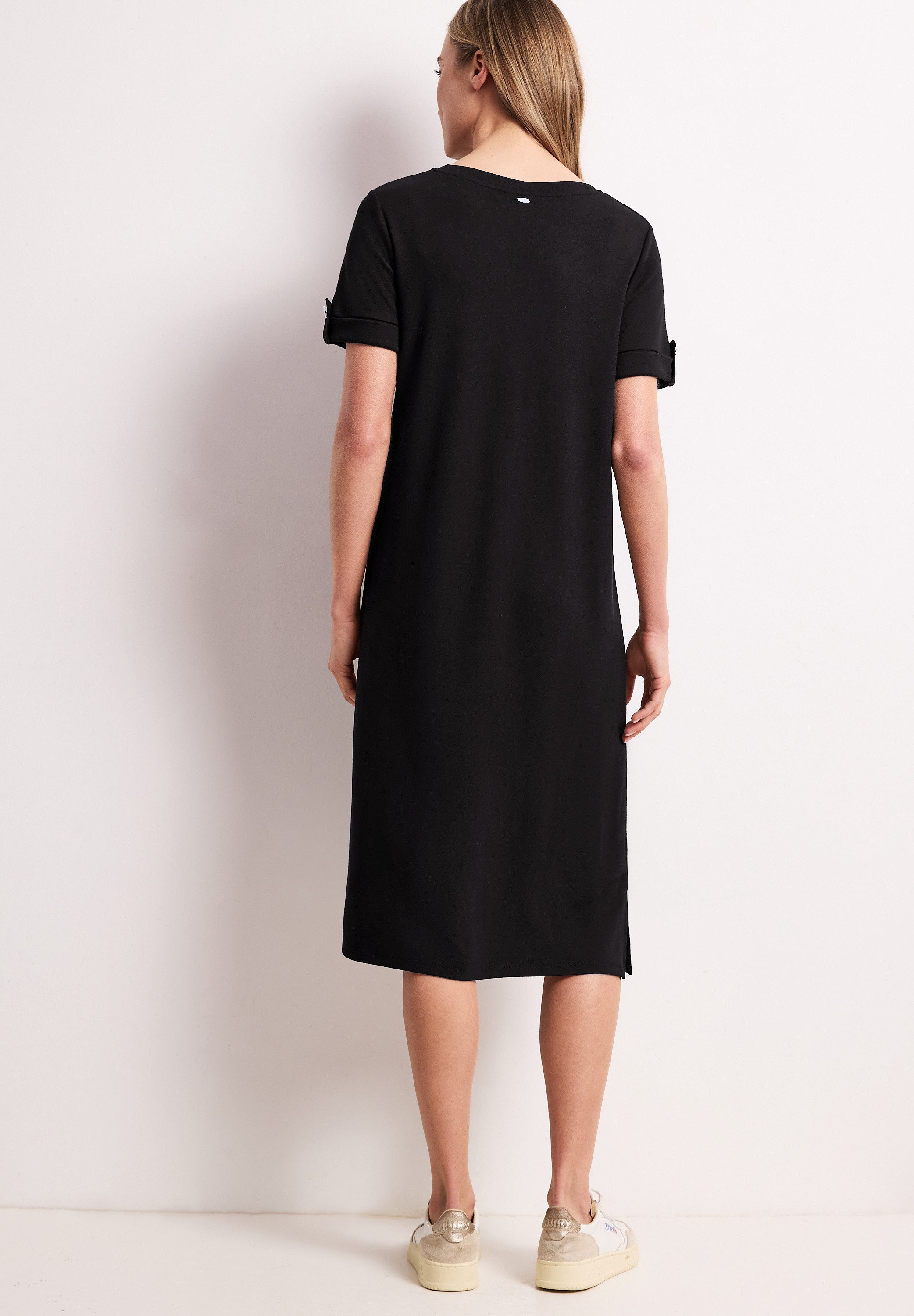 STREET ONE Jerseykleid mit Rundhalsausschnitt