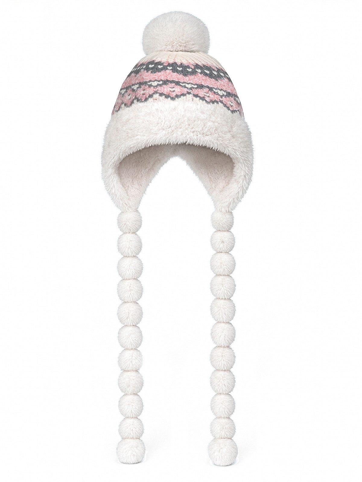 simaranda Strickmütze Damen Mütze 505 Weiß günstig online kaufen